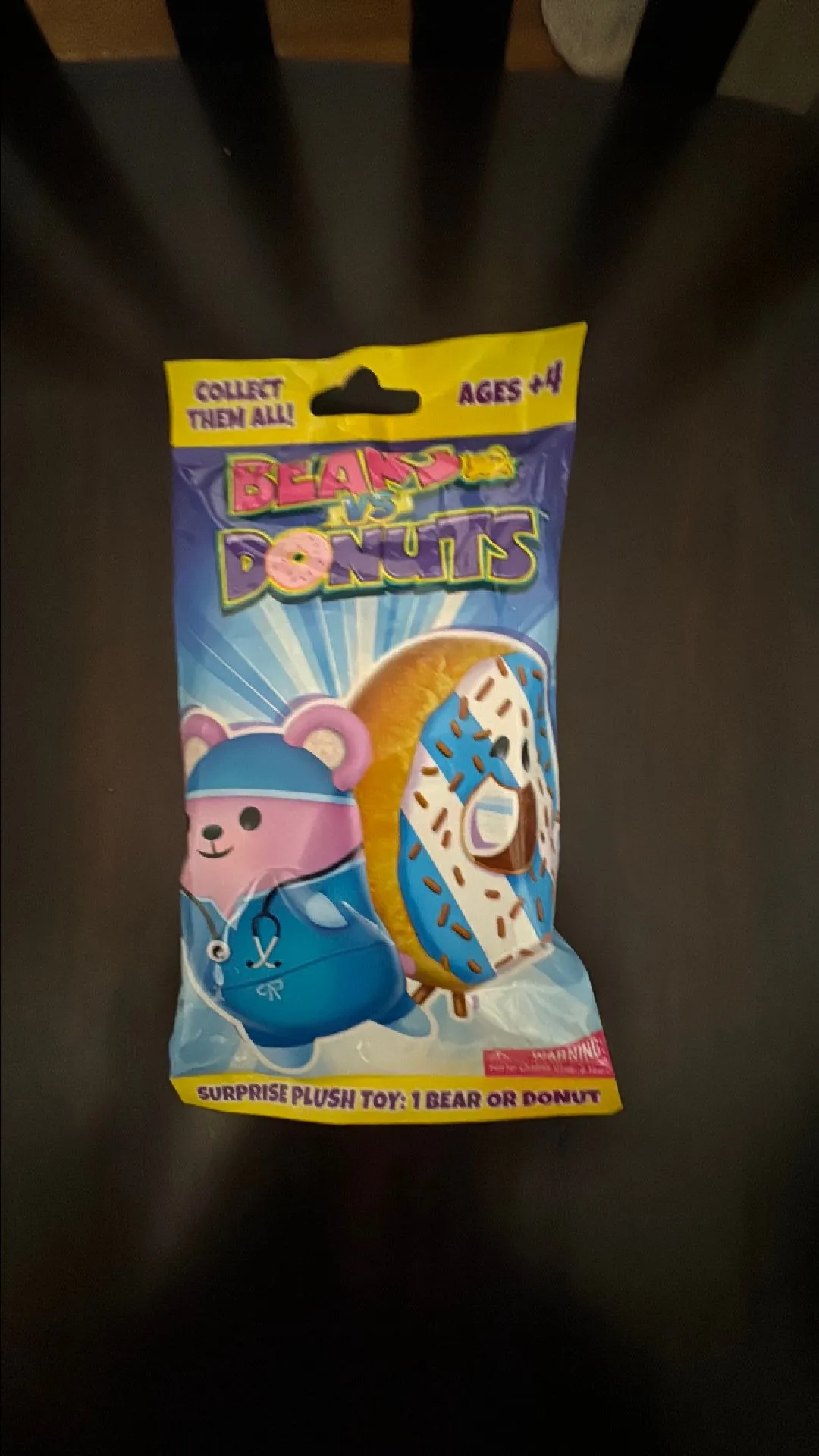 Product image for Bears verses donuts plush toy