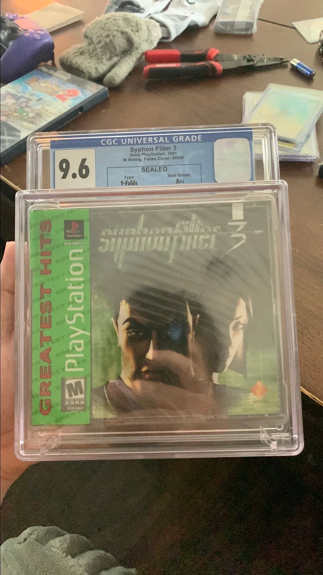 Product image for Syphonfilter 3 sealed CGC 9.6