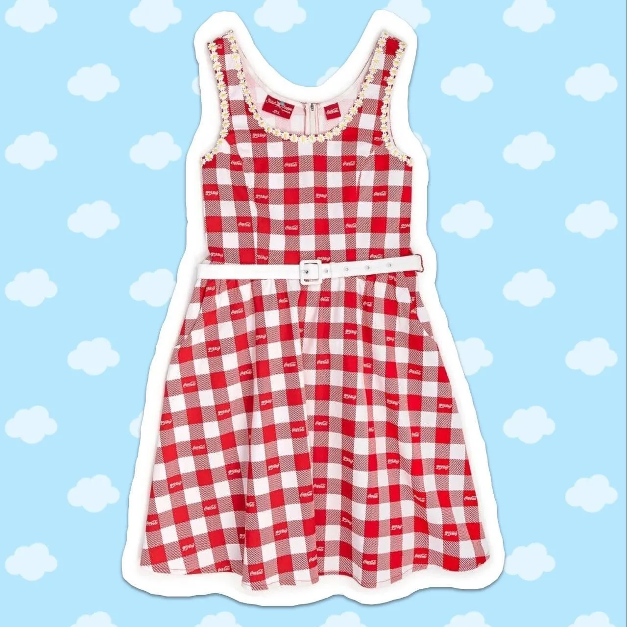 Product image for NEW WITH TAGS Loungefly / StitchShoppe Coca-cola dress.