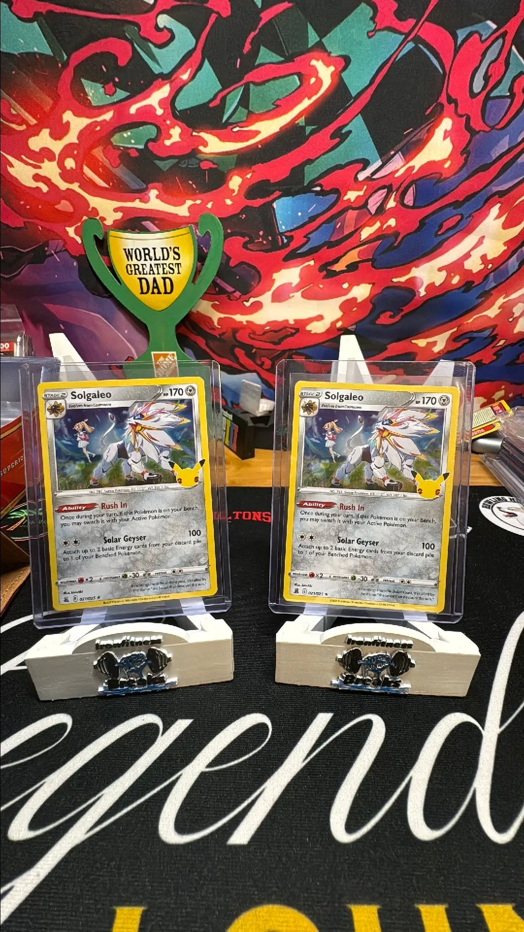 Product image for Solgaleo 21/25 Celebrations Holo Rare Pokémon TCG 021/025 25th Anniversary (x2)