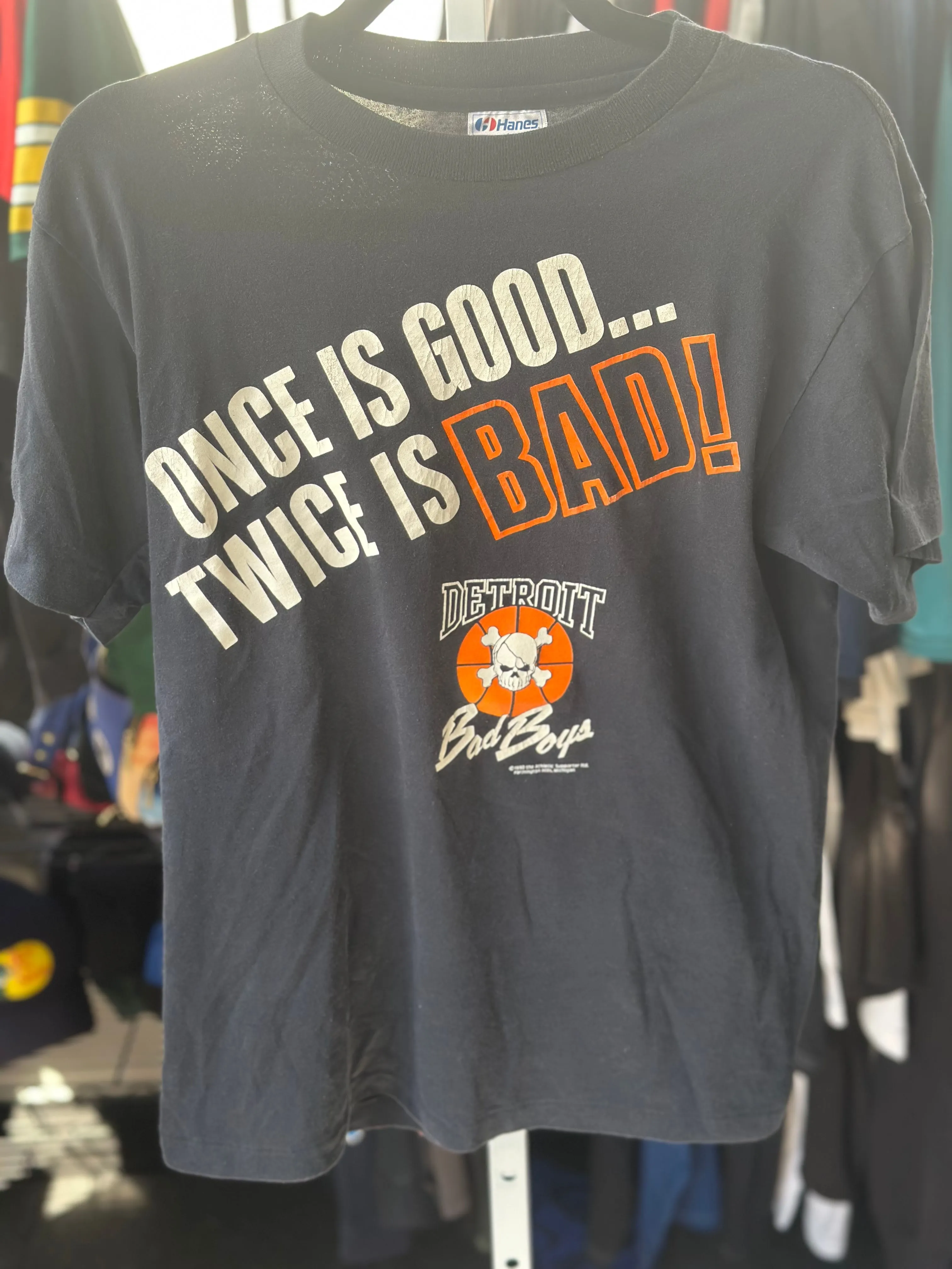 Product image for The Bad Boys Detroit Pistons Medium Vintage 1990