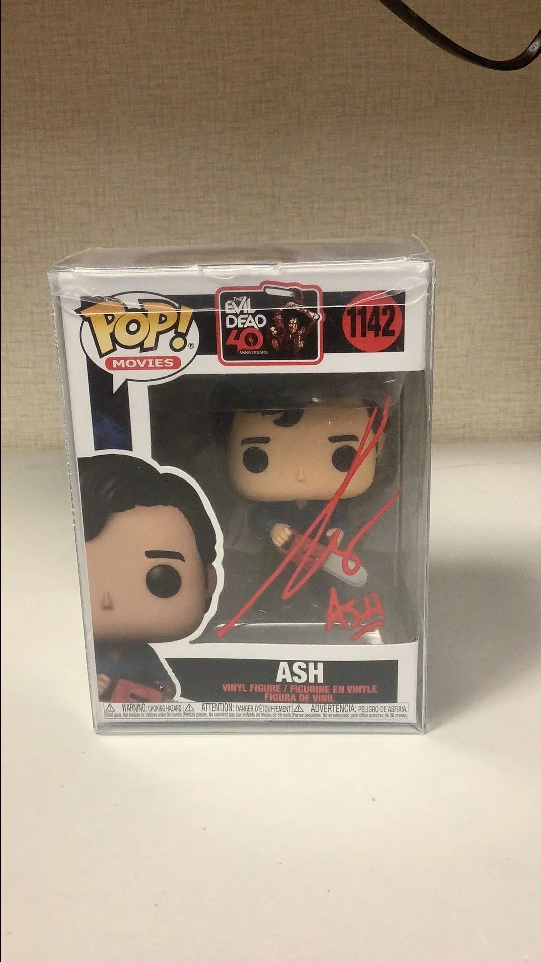 Product image for Ash Funko 1142 Signed JSA Certified
