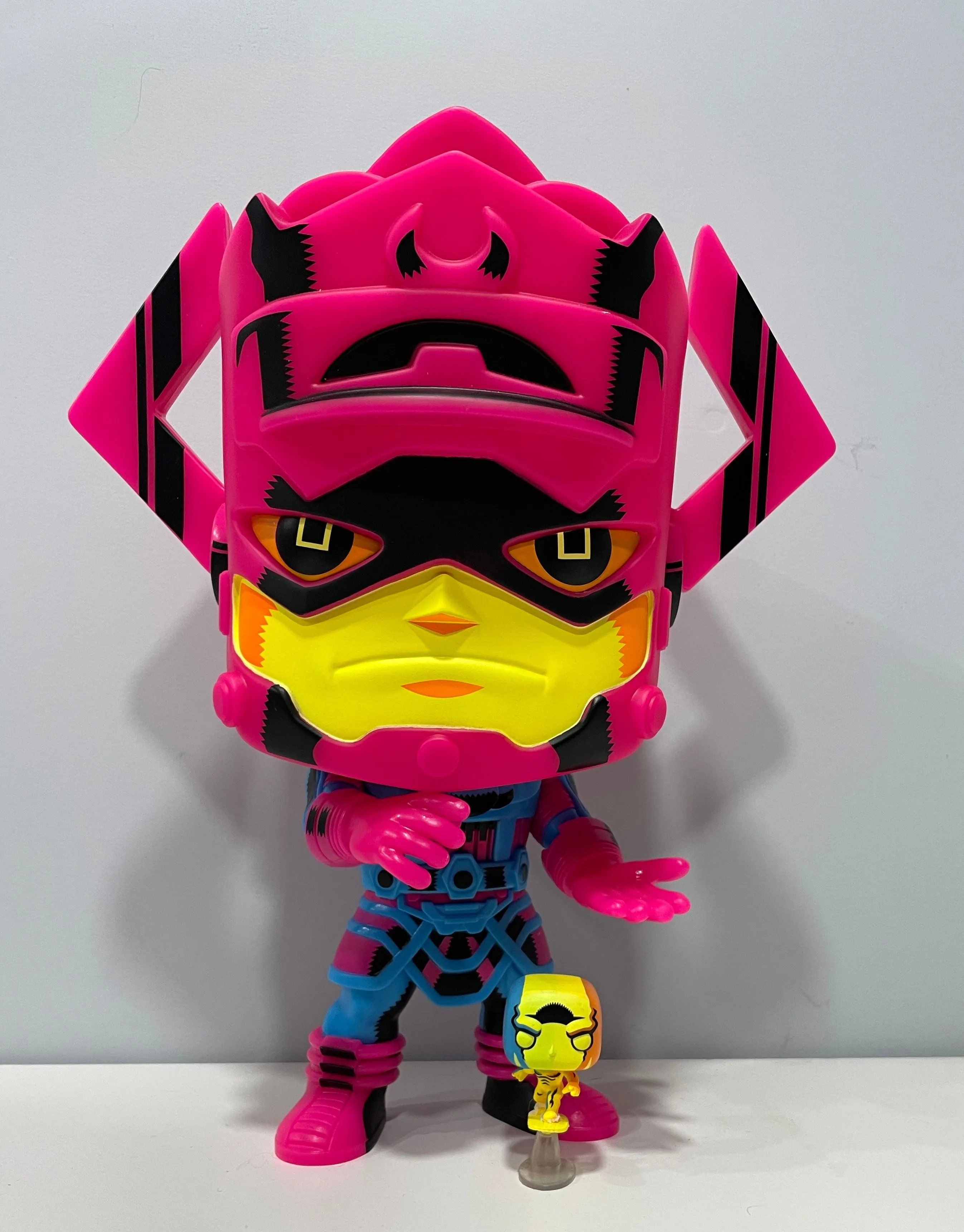 Product image for Galactus and Silver Surfer Blacklight - Loose Funko Pop! Marvel 