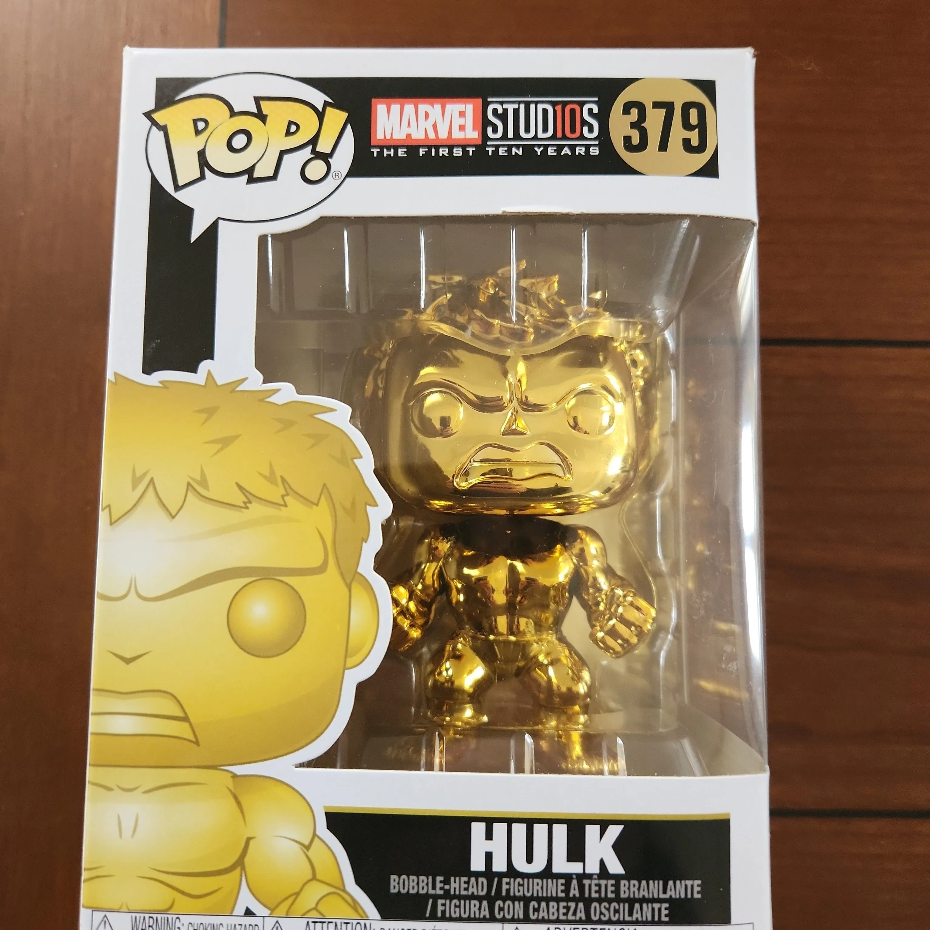 Product image for Hulk (Gold Chrome)