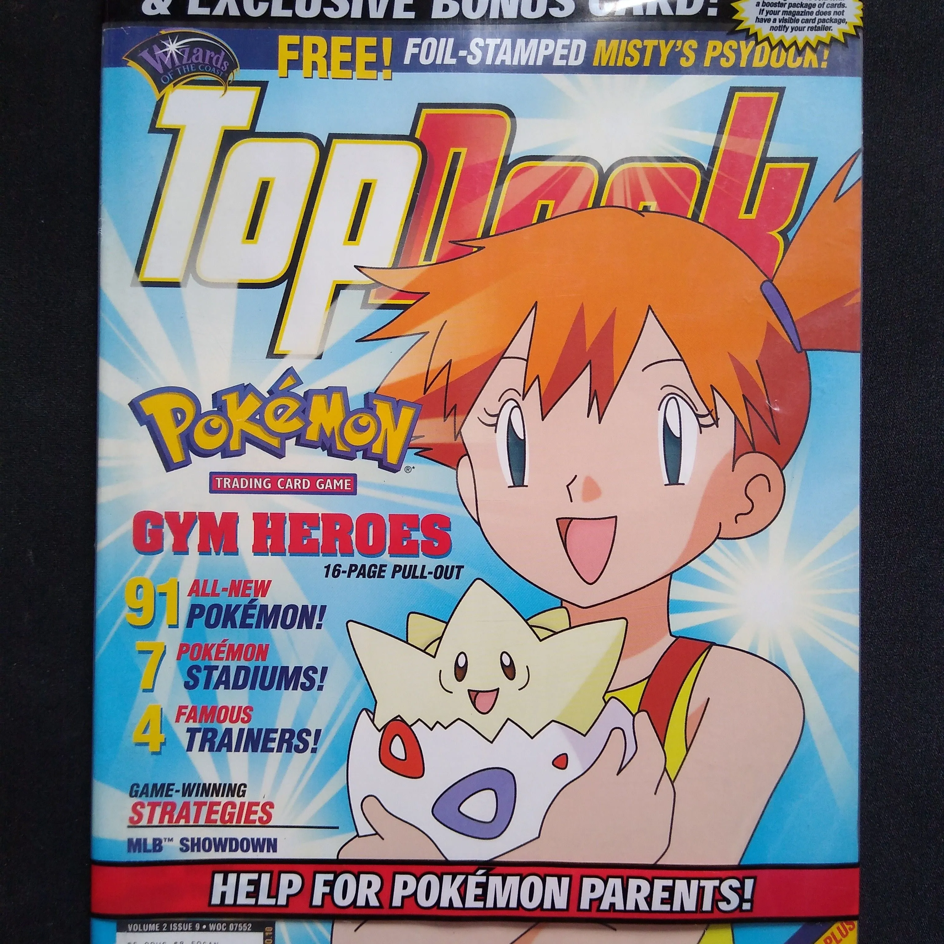 Pokemon TopDeck Magazine Vol 2 Issue 9 September 2000 With Psyduck Promo   Whatnot: Shop, Sell, Connect
