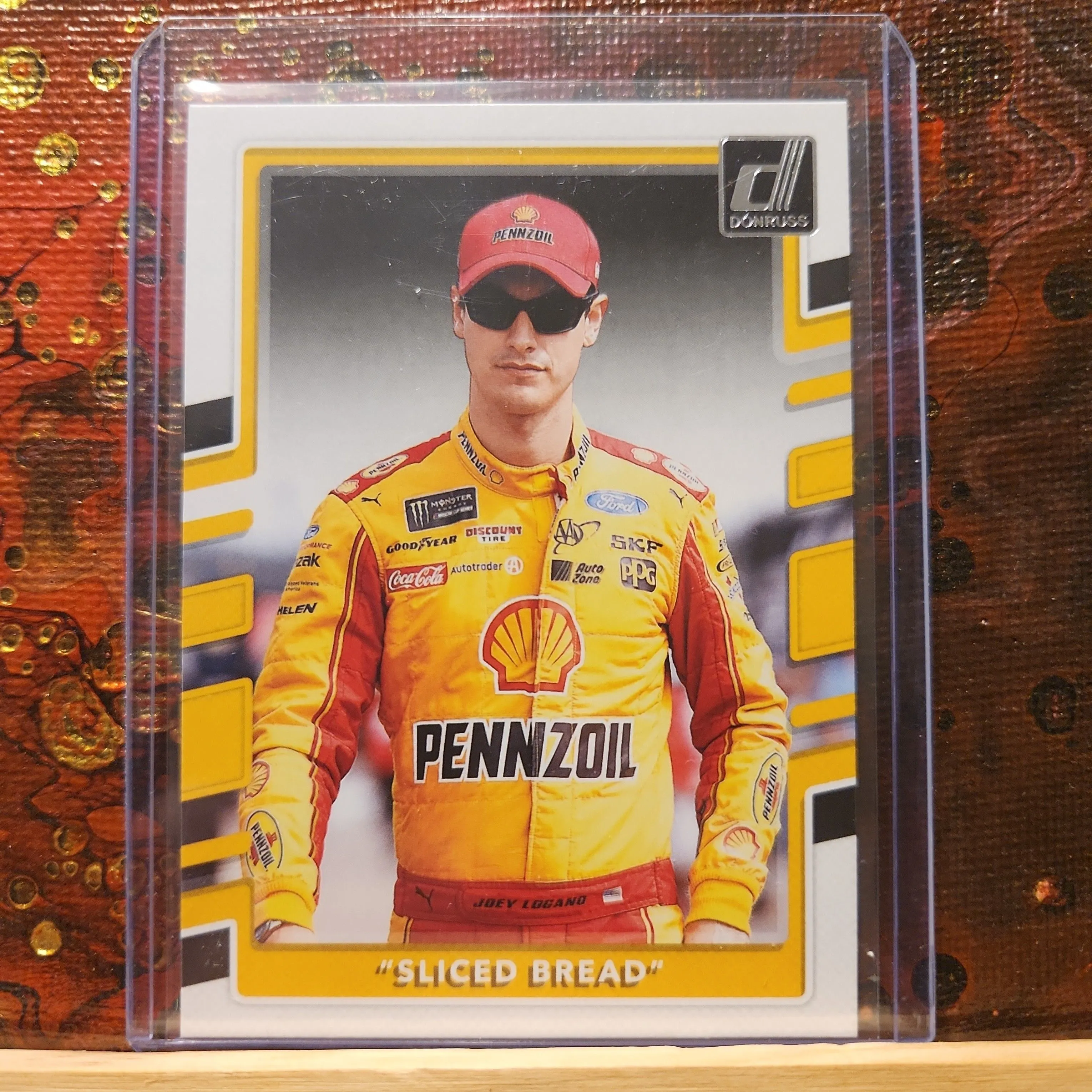 Product image for 2018 Donruss Racing Joey Logano Short Print