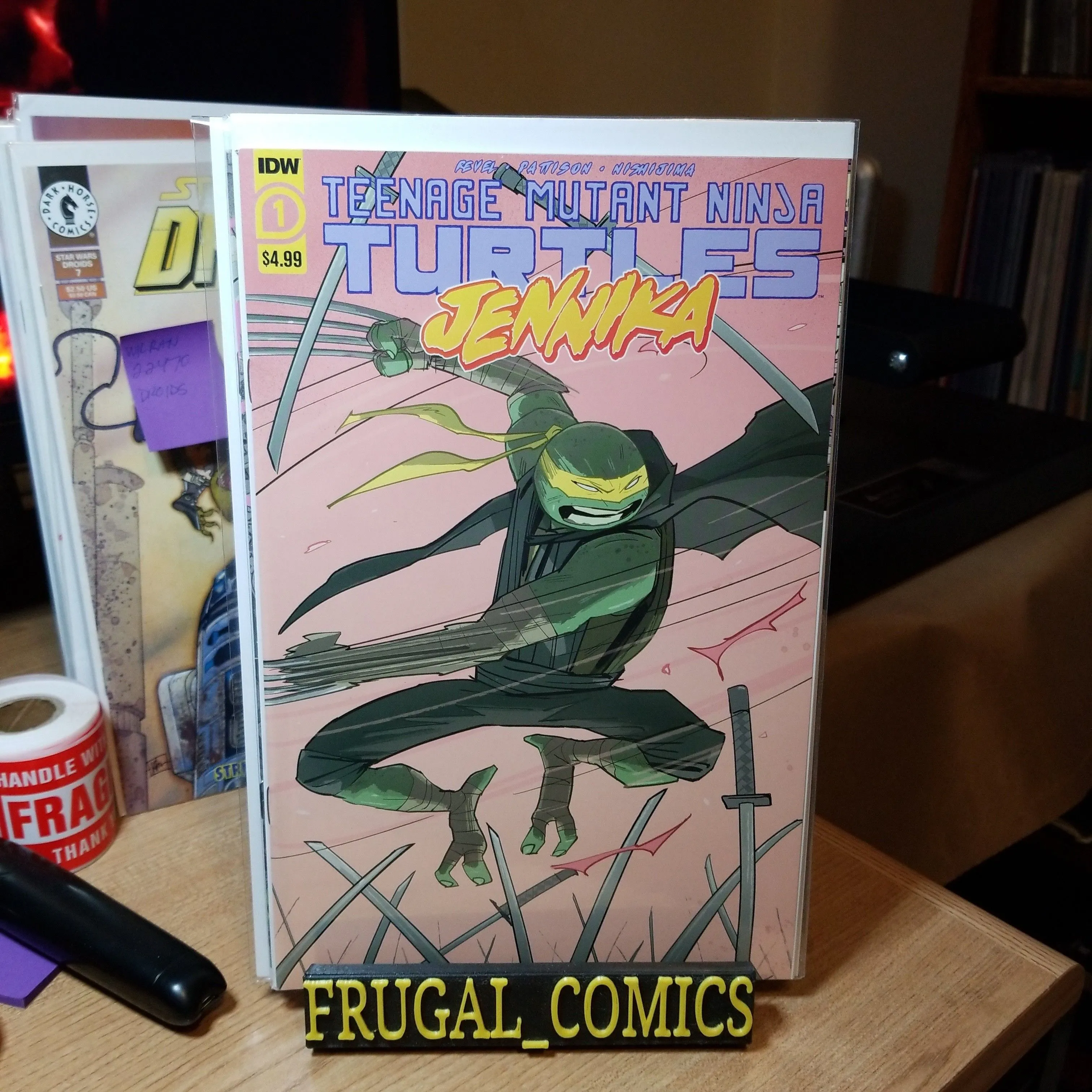 Product image for Teenage mutant ninja turtles Jenikka #1 and 2