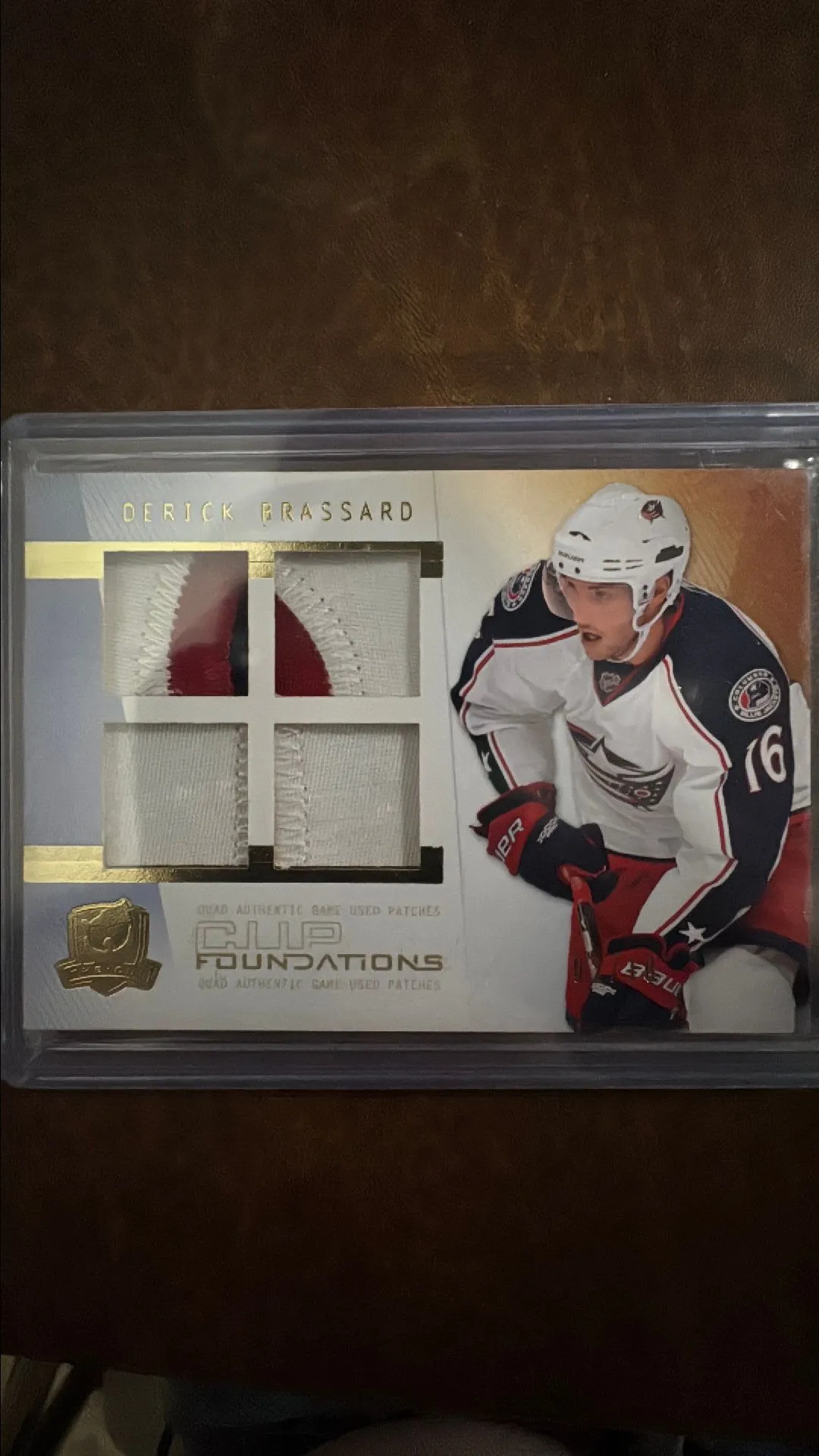Product image for Derick brassard quad patch