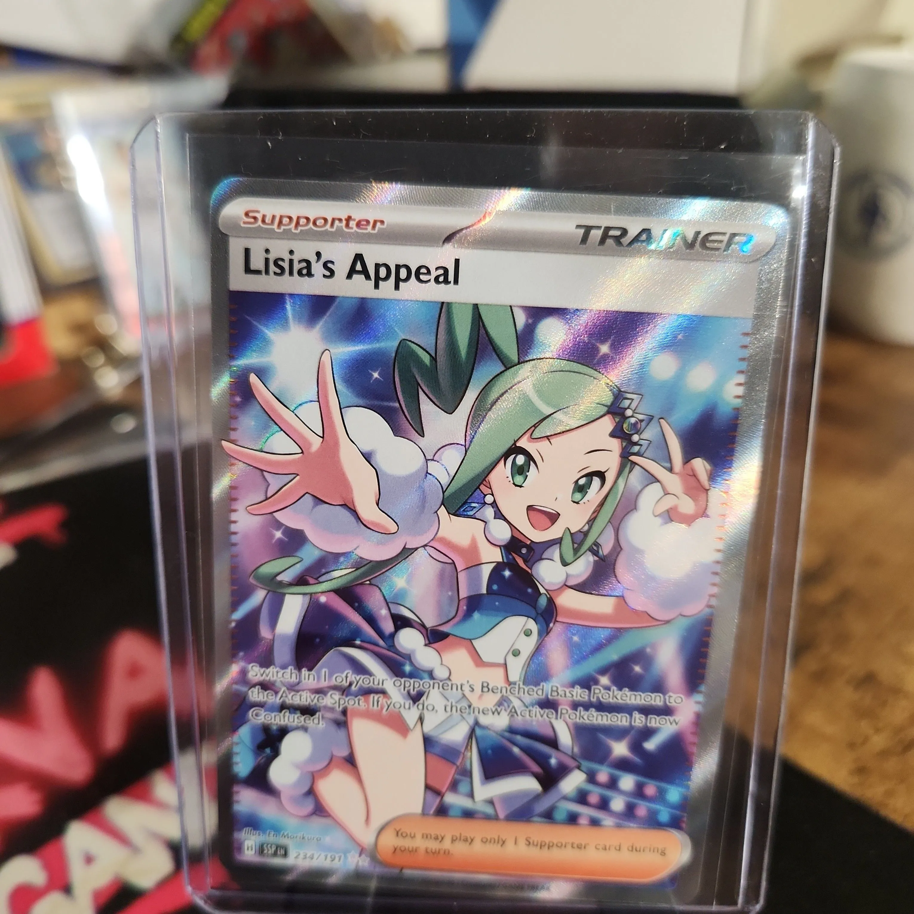 Lisia's Appeal 234/191 Sv08: Surging Sparks Holo NM  Whatnot: Shop, Sell,  Connect
