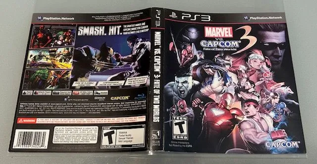 Product image for Cover Art - Marvel Vs. Capcom 3: Fate of Two Worlds Playstation 3