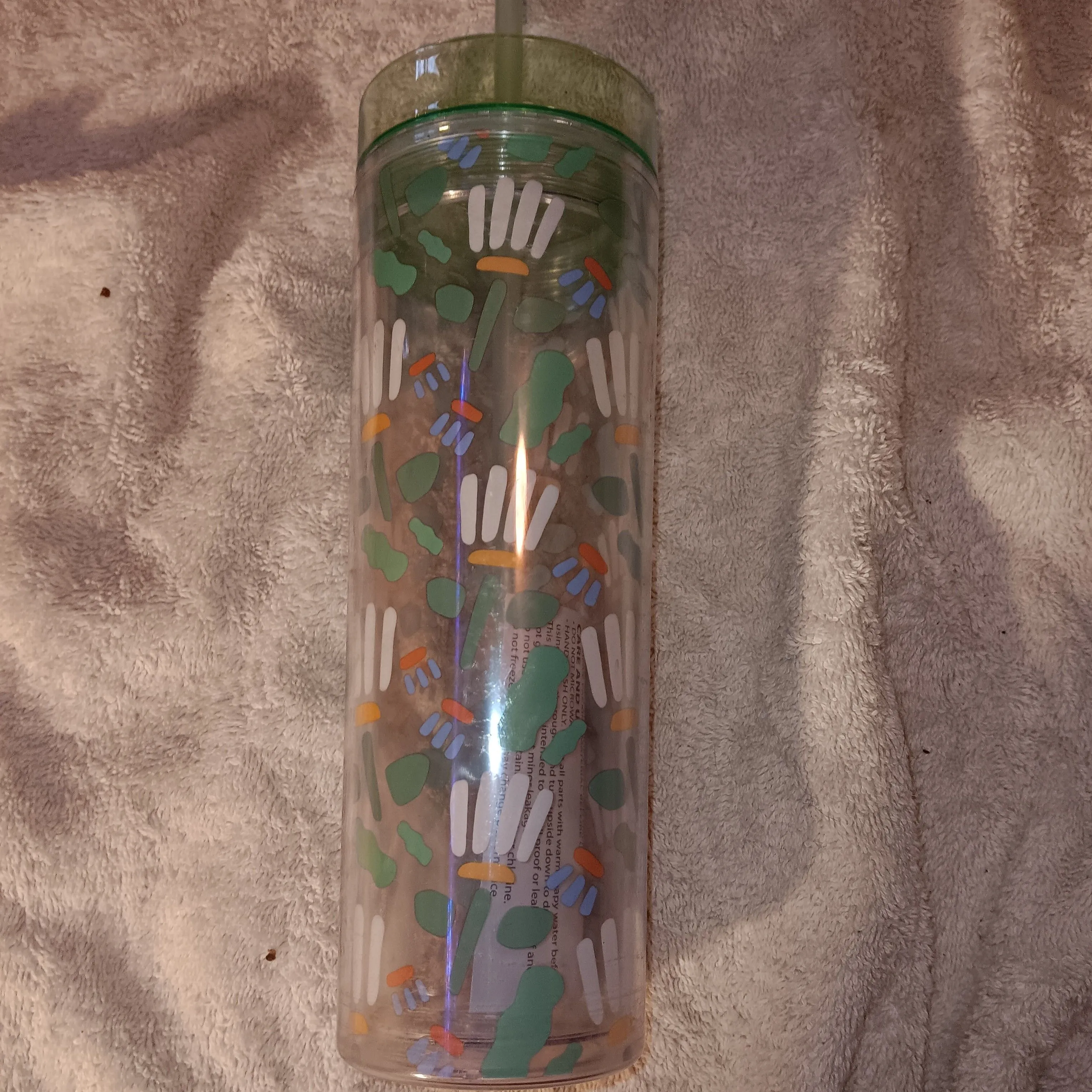 Product image for 20 oz Tumbler w straw