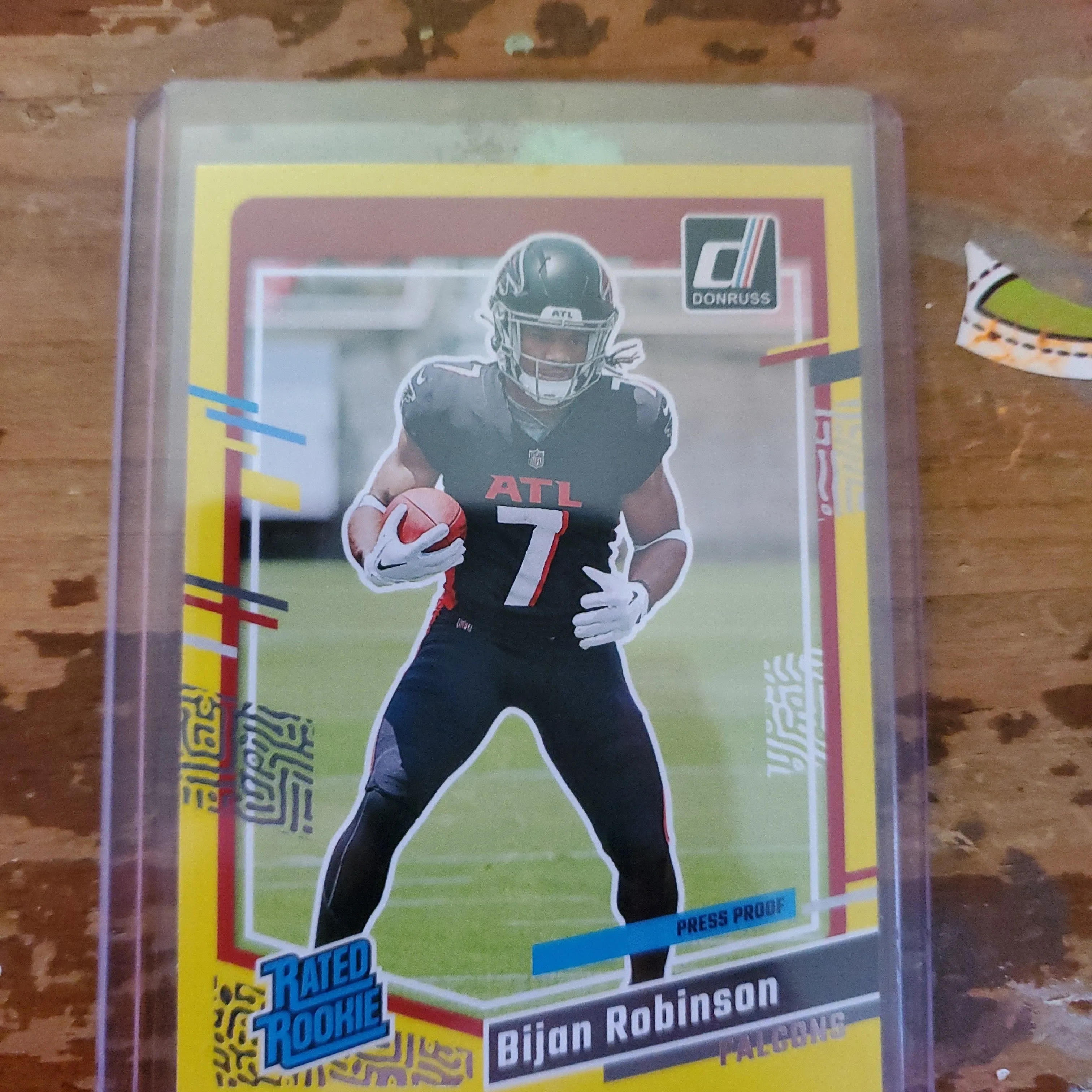 Product image for Bijan Robinson Yellow Press Proof RR