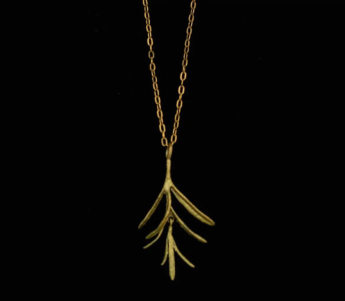 Product image for Michael Michaud Petite Herb Rosemary Pendant