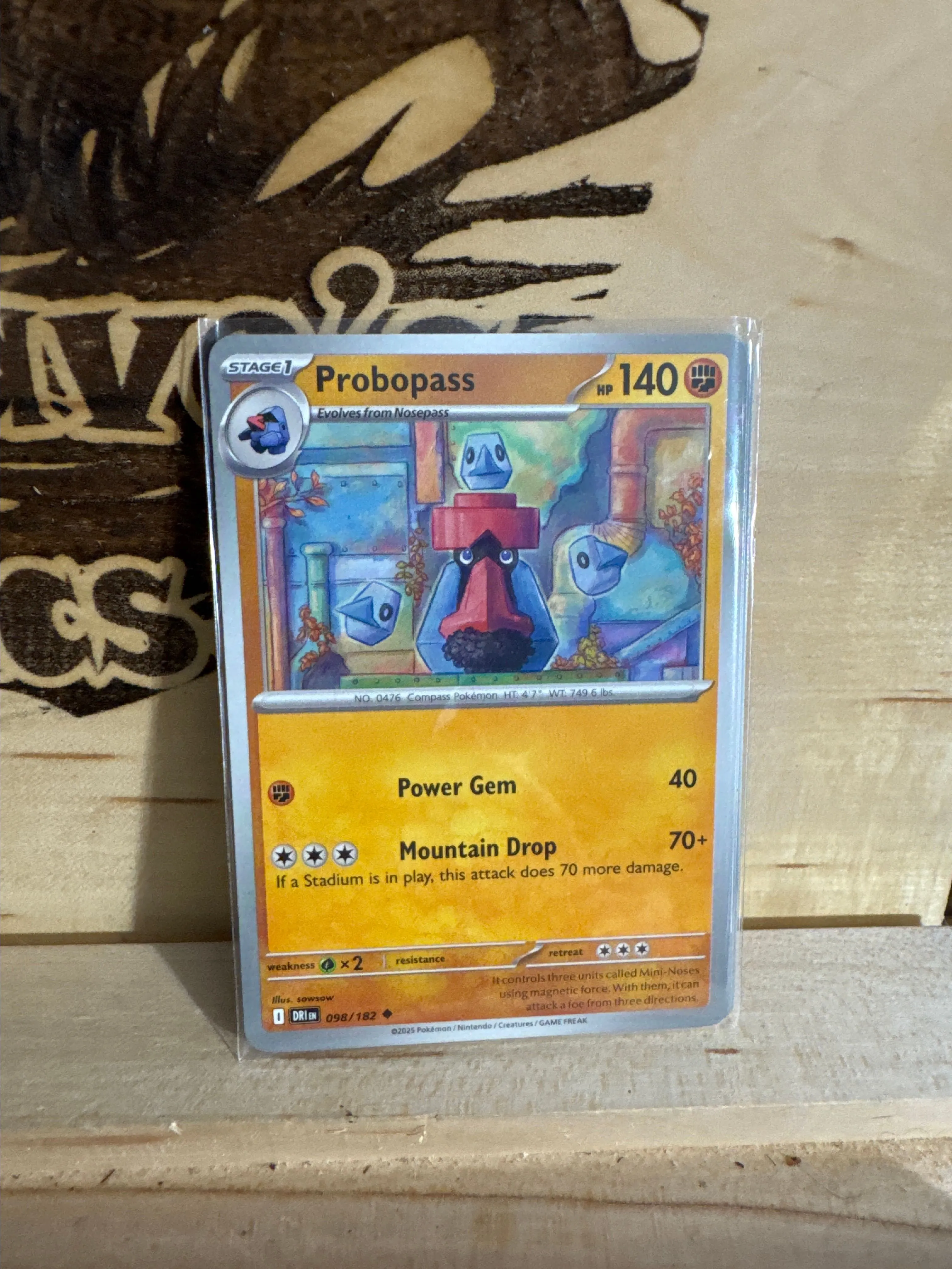 Product image for Probopass #98 Pokemon Destined Rivals  