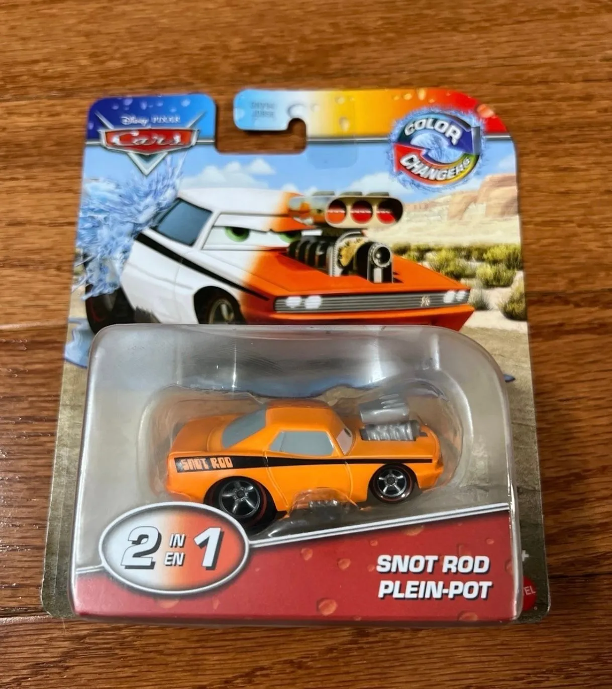 Product image for Disney Pixar Cars Color Changers Snot Rod