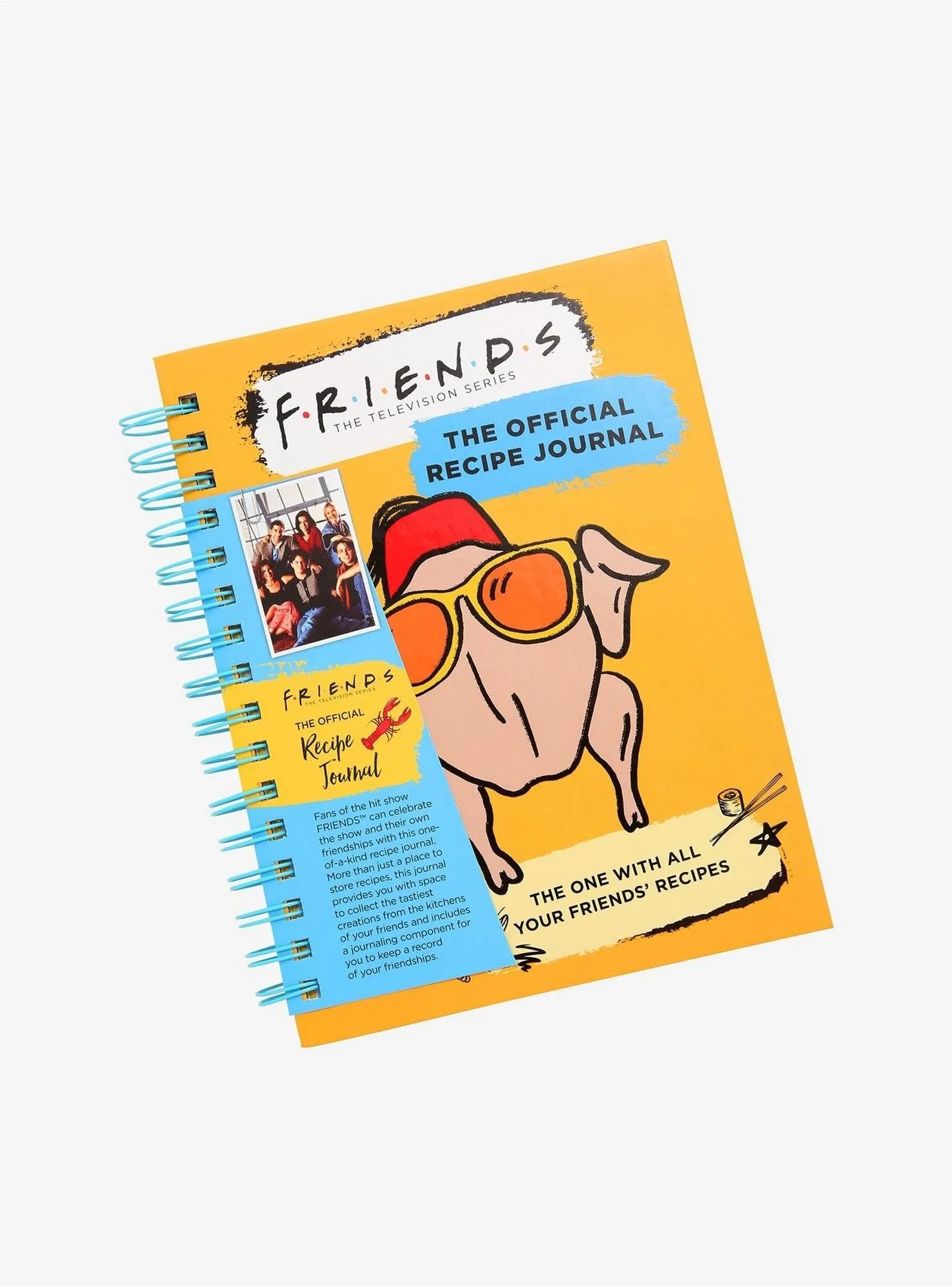 Product image for Friends The Official Recipe Journal NEW