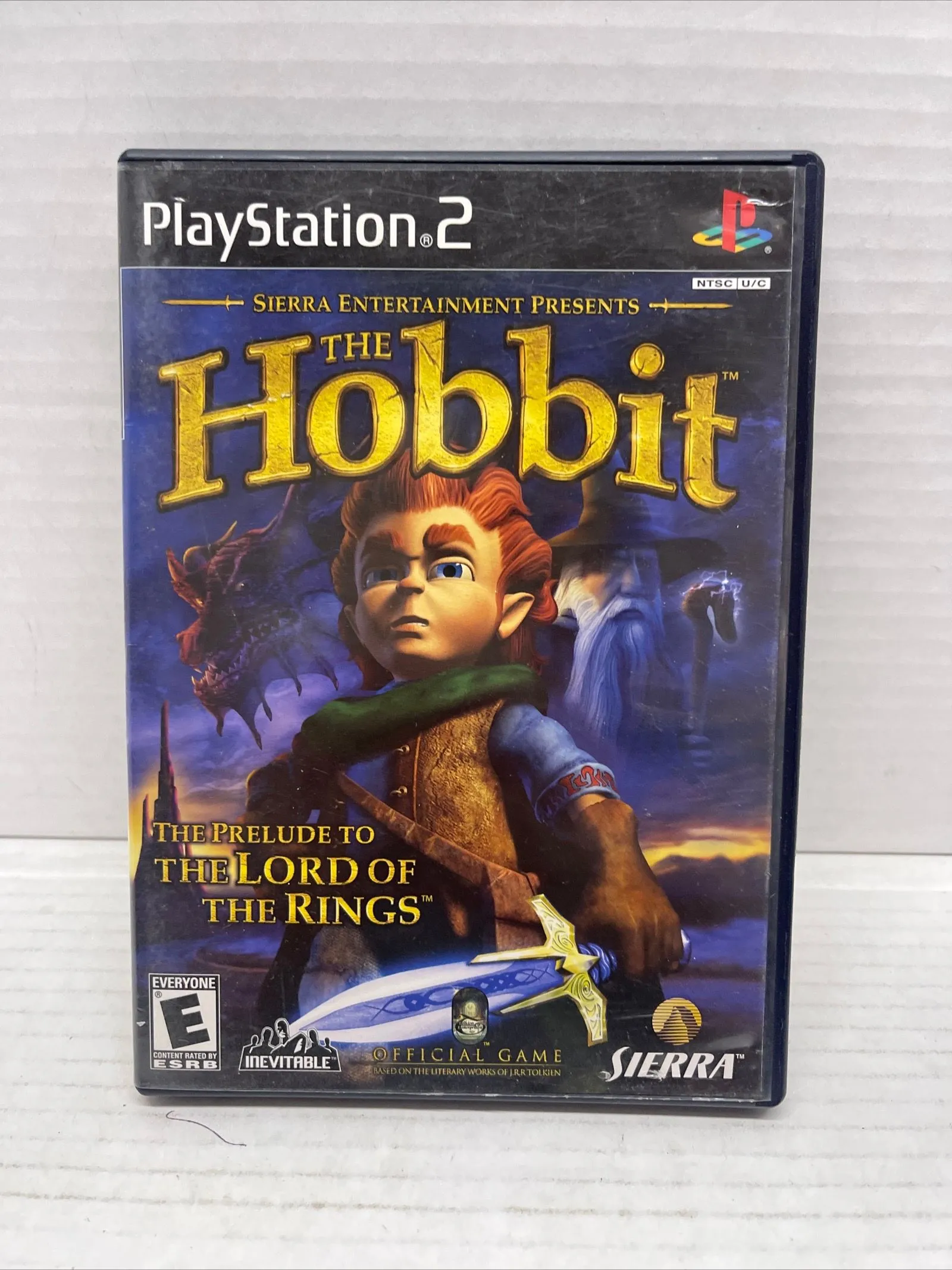 Product image for The Hobbit Official Game (Sony PlayStation 2, PS2)