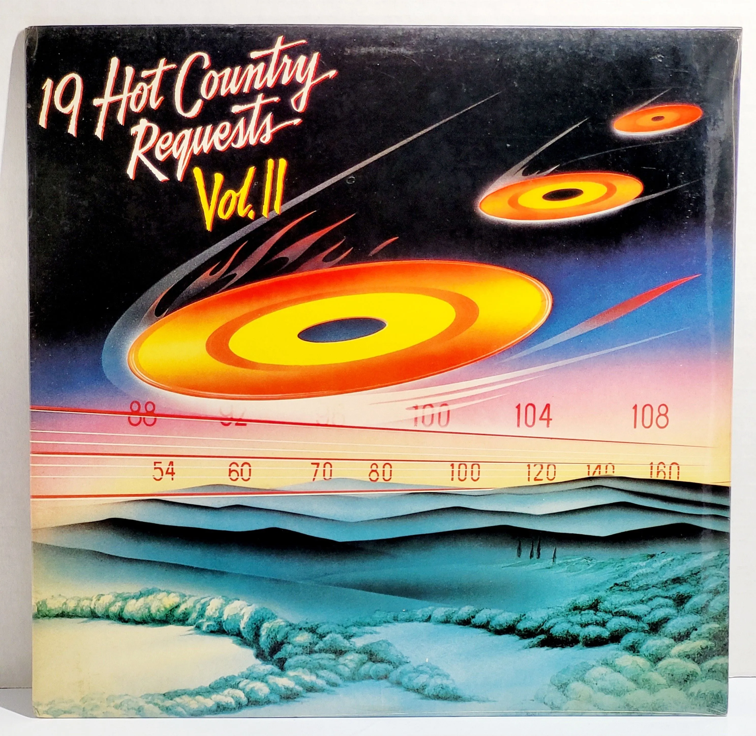 Product image for Brand New Sealed 1985 Vintage 19 Hot Country Requests Vol. II Compilation LP  Album. The image shows