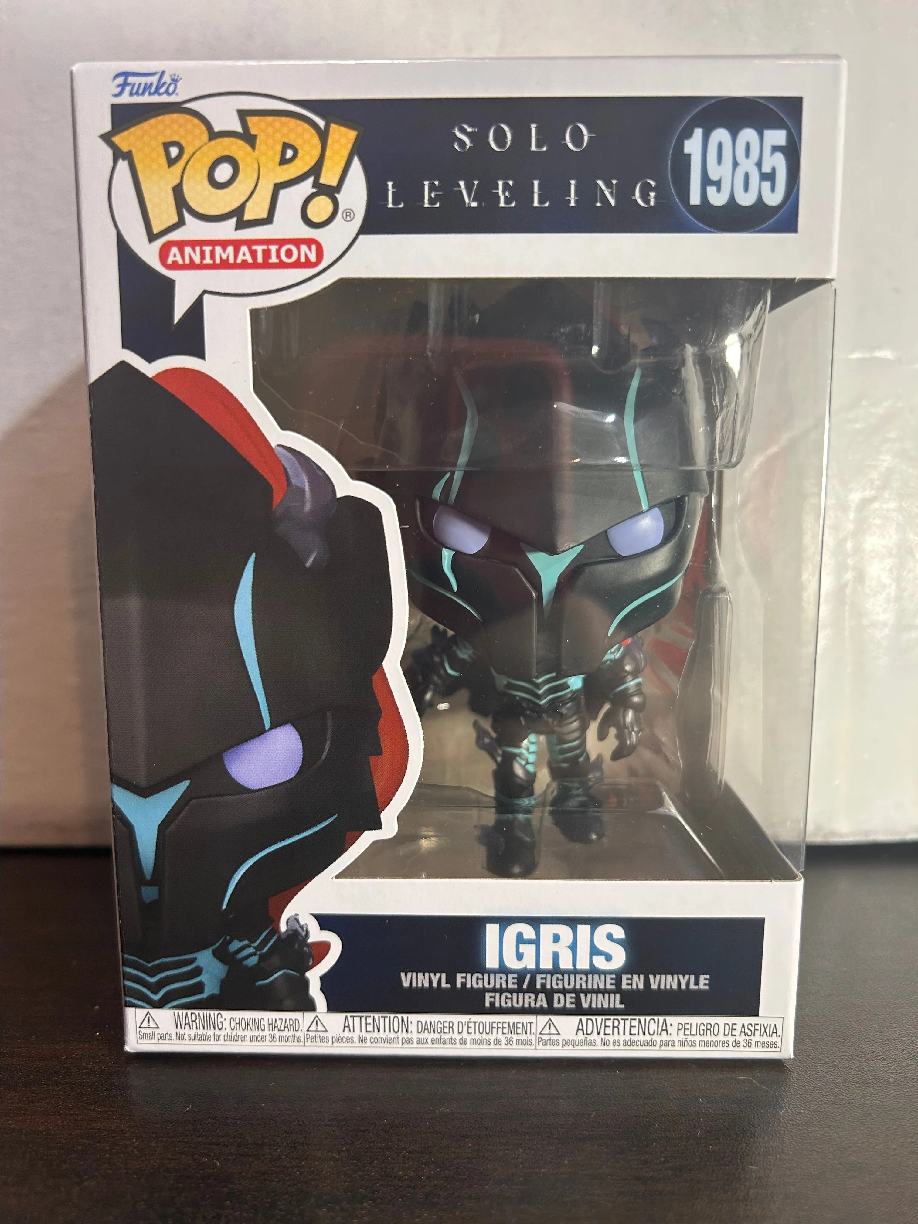 Product image for Igris Solo Leveling Animation Funko Pop 1985 With Protector