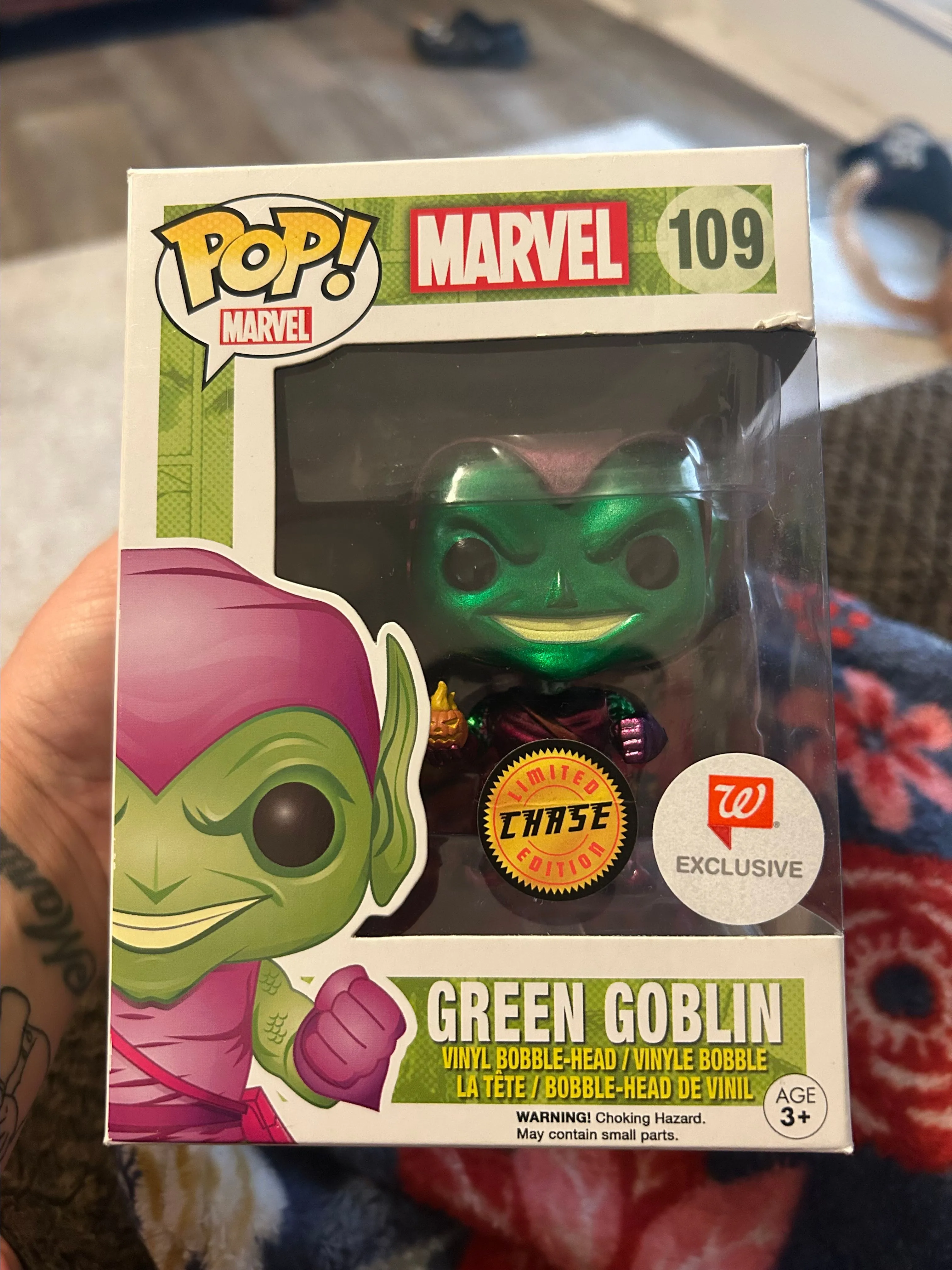 Product image for Green Goblin Chase (sticker lifting)