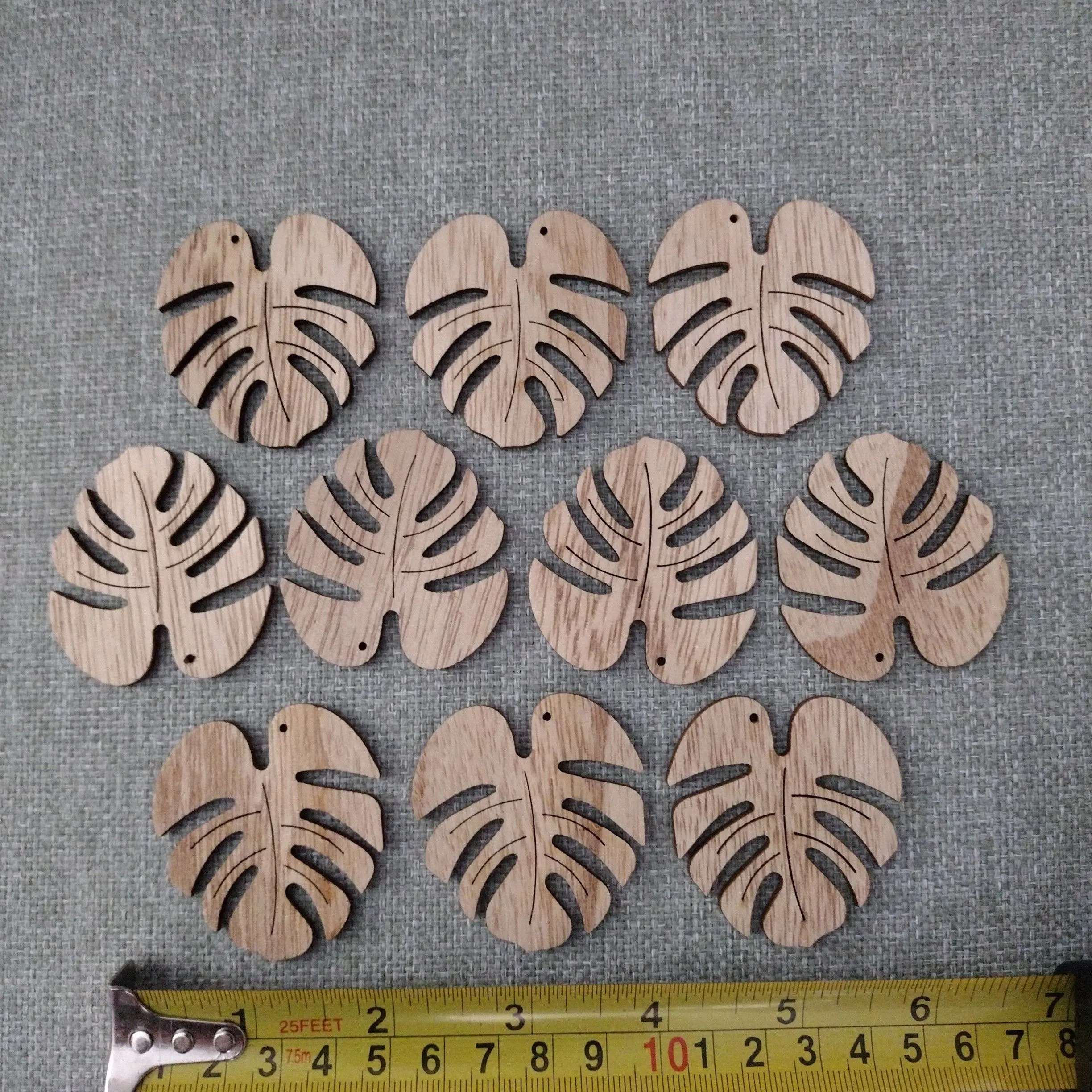 Product image for 10 Wooden Palm Leaves
