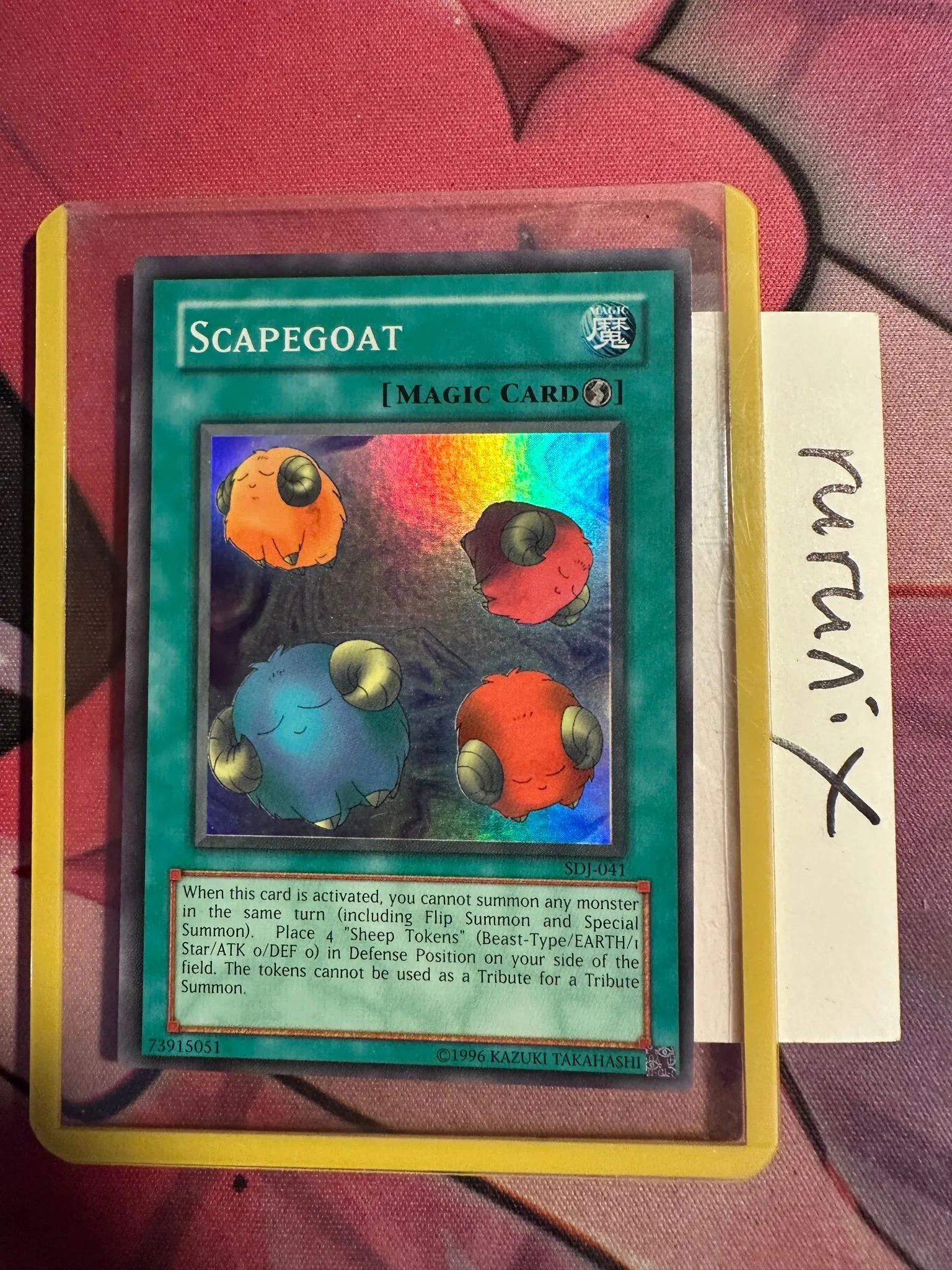 yugioh scapegoat card DL09-EN015 Scapegoat - Bronze Rare main image 1