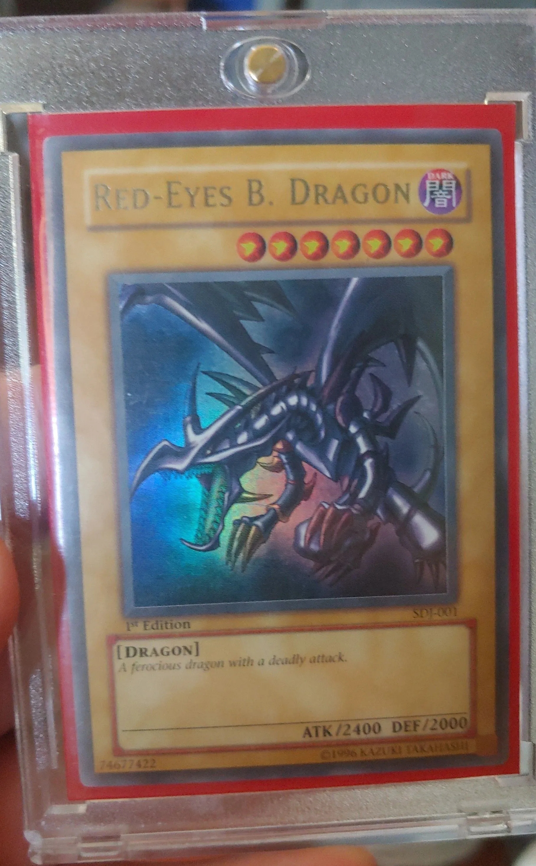 1st Edition SDJ Red Eyes Black Dragon.  Whatnot: Shop, Sell, Connect