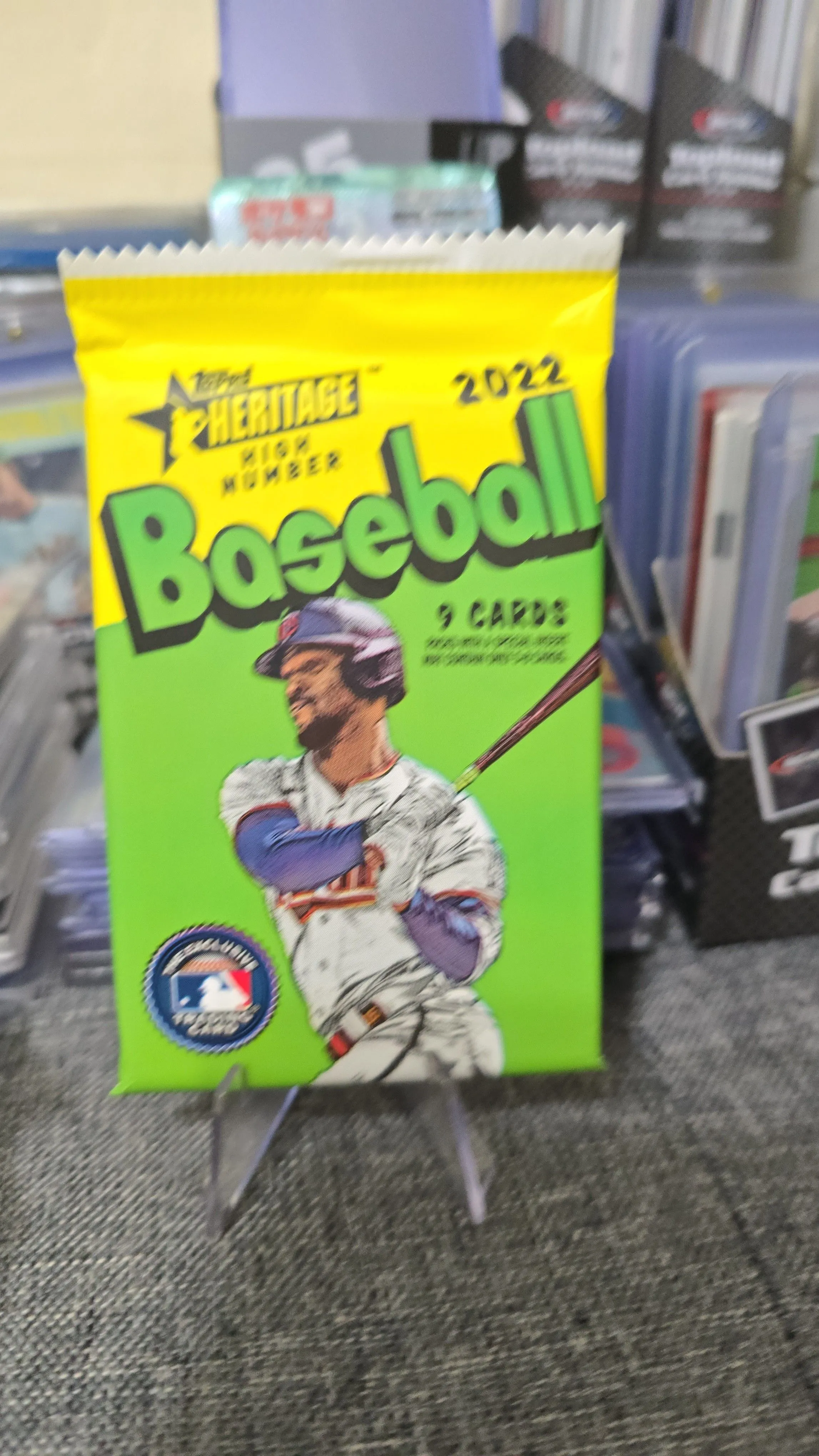 Product image for 2022 Topps Heritage High Number Baseball Pack