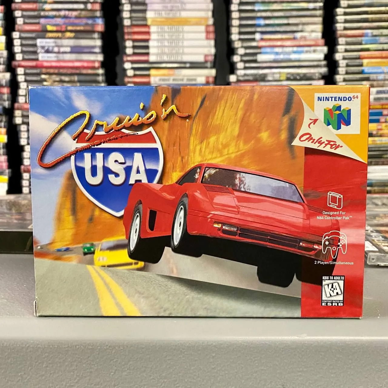 Product image for *CIB* Cruis'n USA (Nintendo 64, 1996)