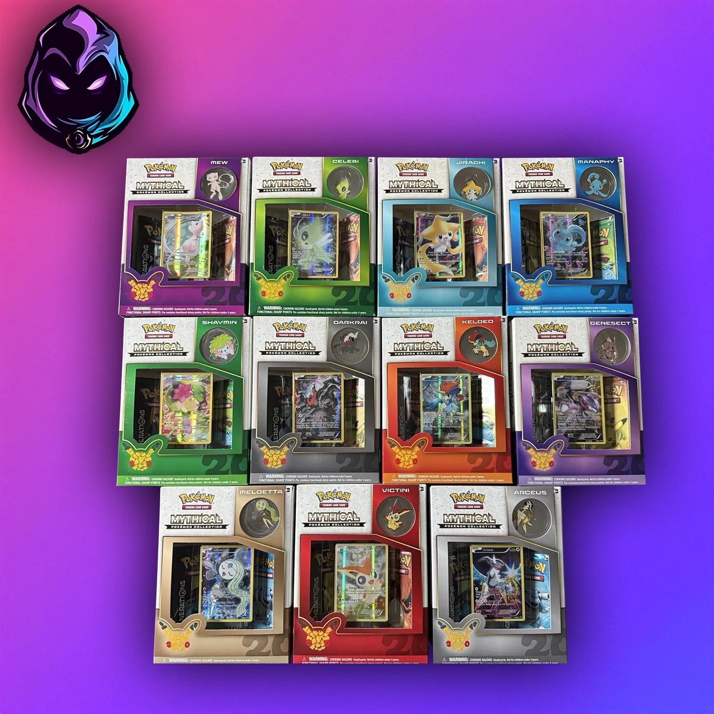CCC. Generations Mythical Collection Box - Complete Sealed Set of 11   Whatnot: Shop, Sell, Connect