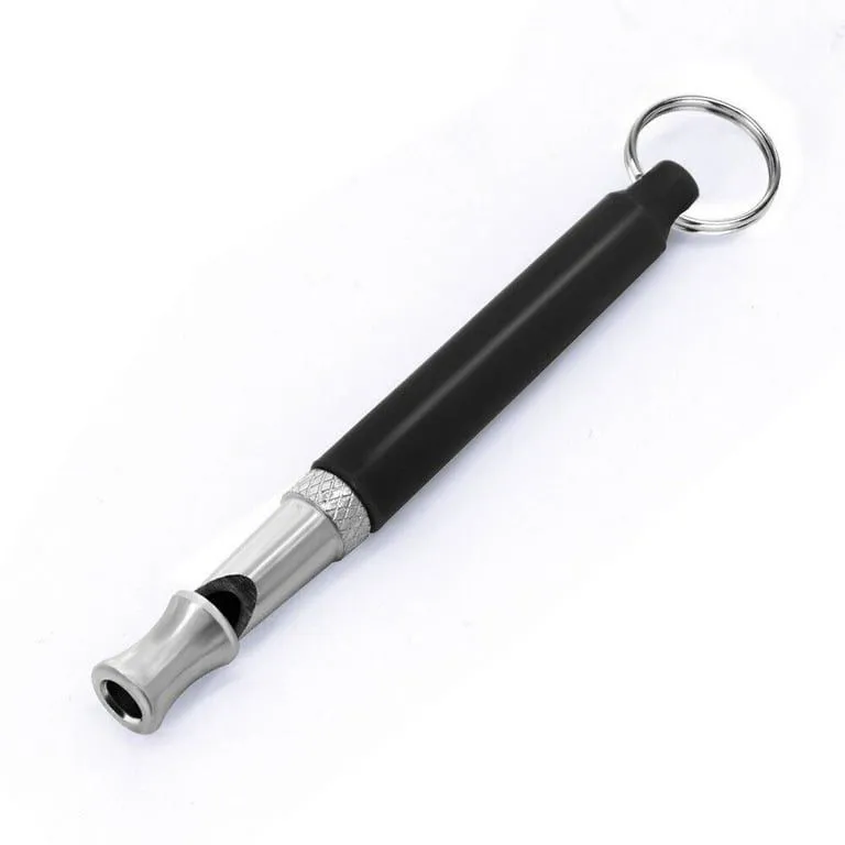 Product image for Dog Training Whistle Pets Puppy Obedience Recall Stop Barking High Pitch Sound NEW