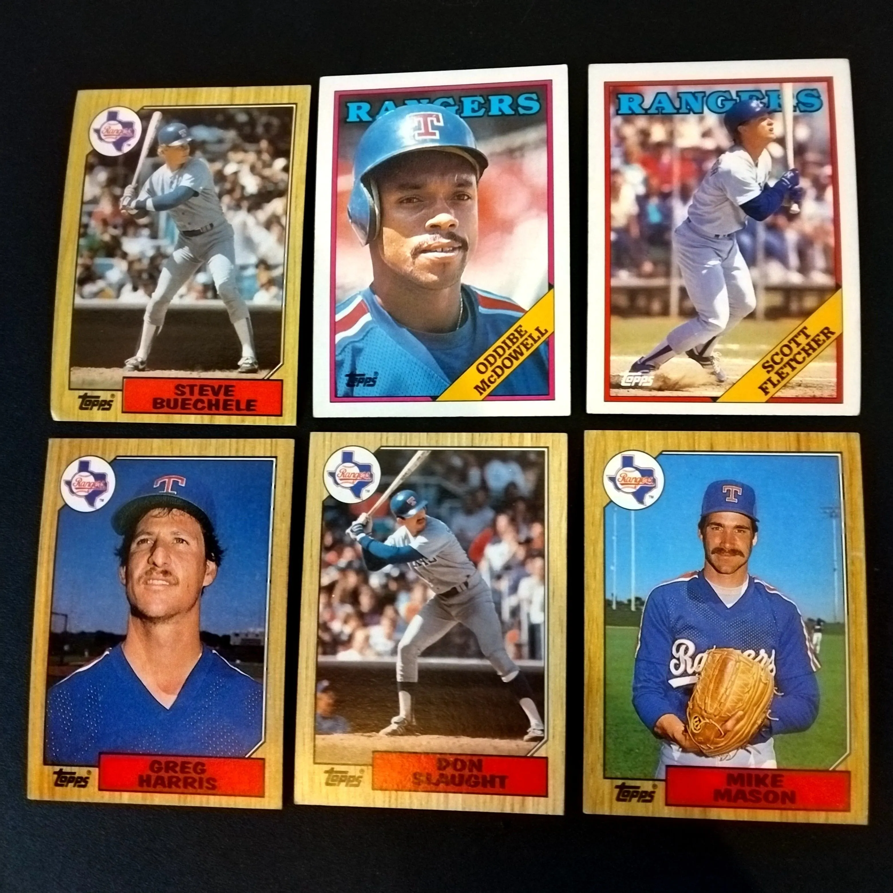 Product image for 1987 Topps Rangers Lot