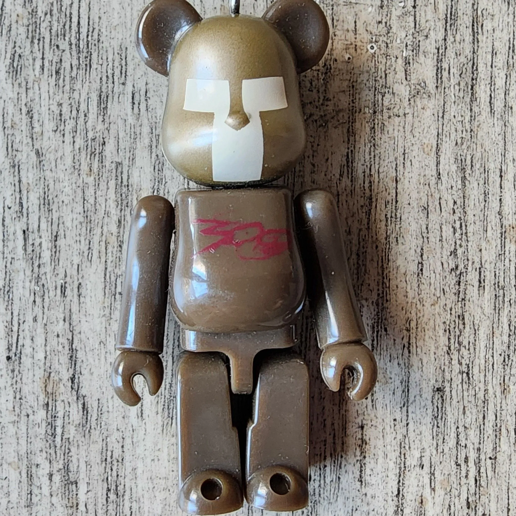 Product image for 2008 Be@rbrick Spartan 300 Prototype Figure RARE