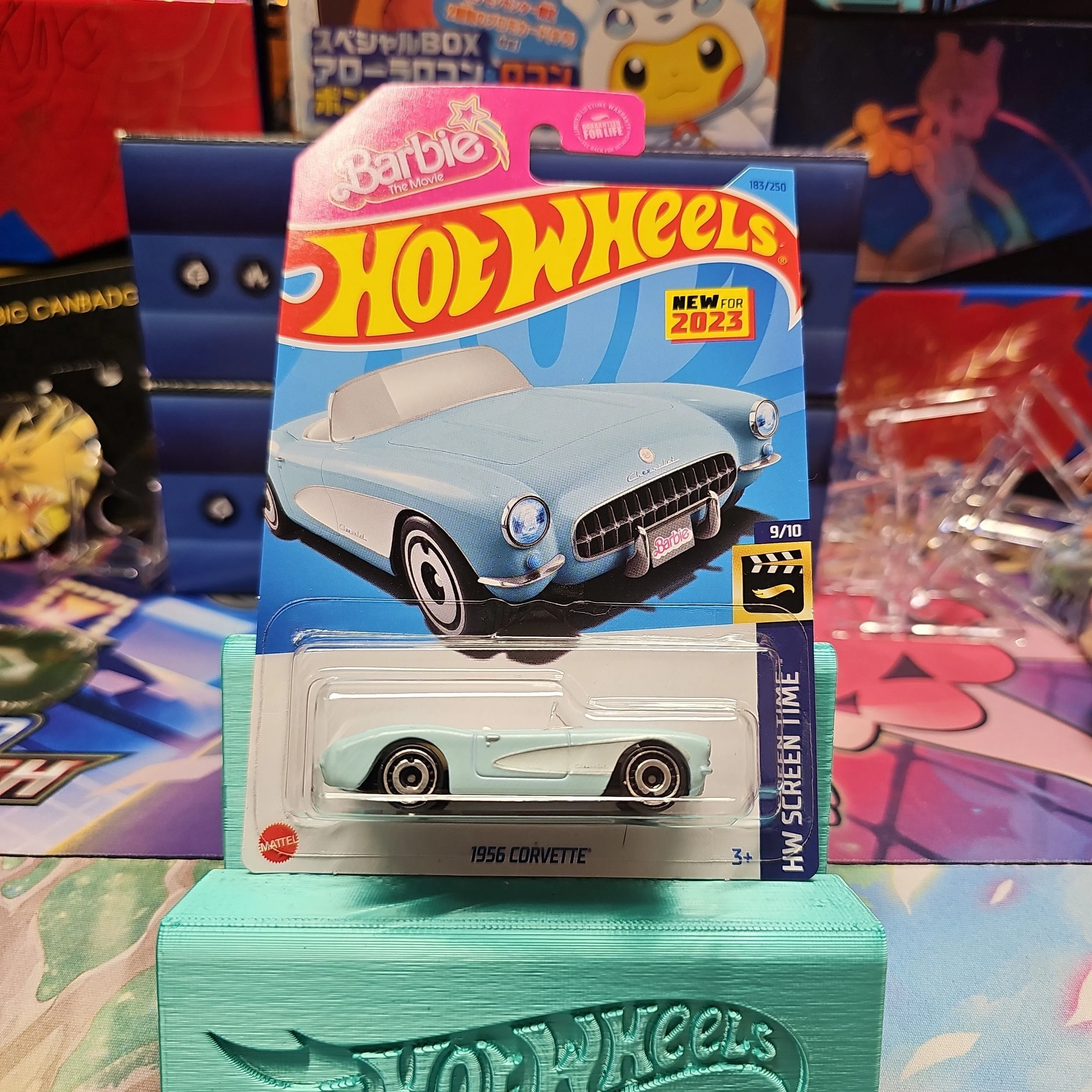 Product image for Barbie the movie 1956 corvette "blue"