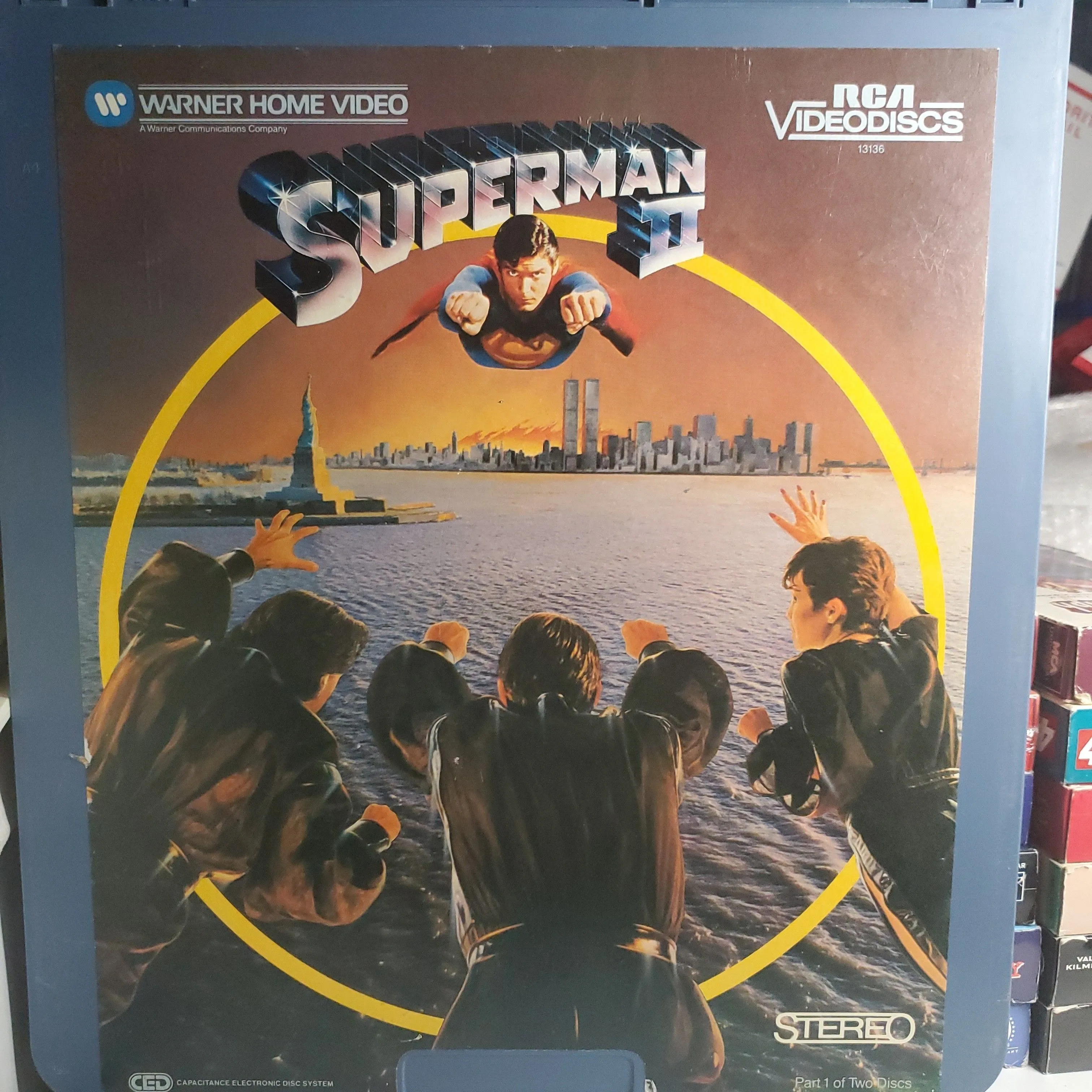 Product image for Superman II - Part 1 (CED Selectavision VideoDisc)