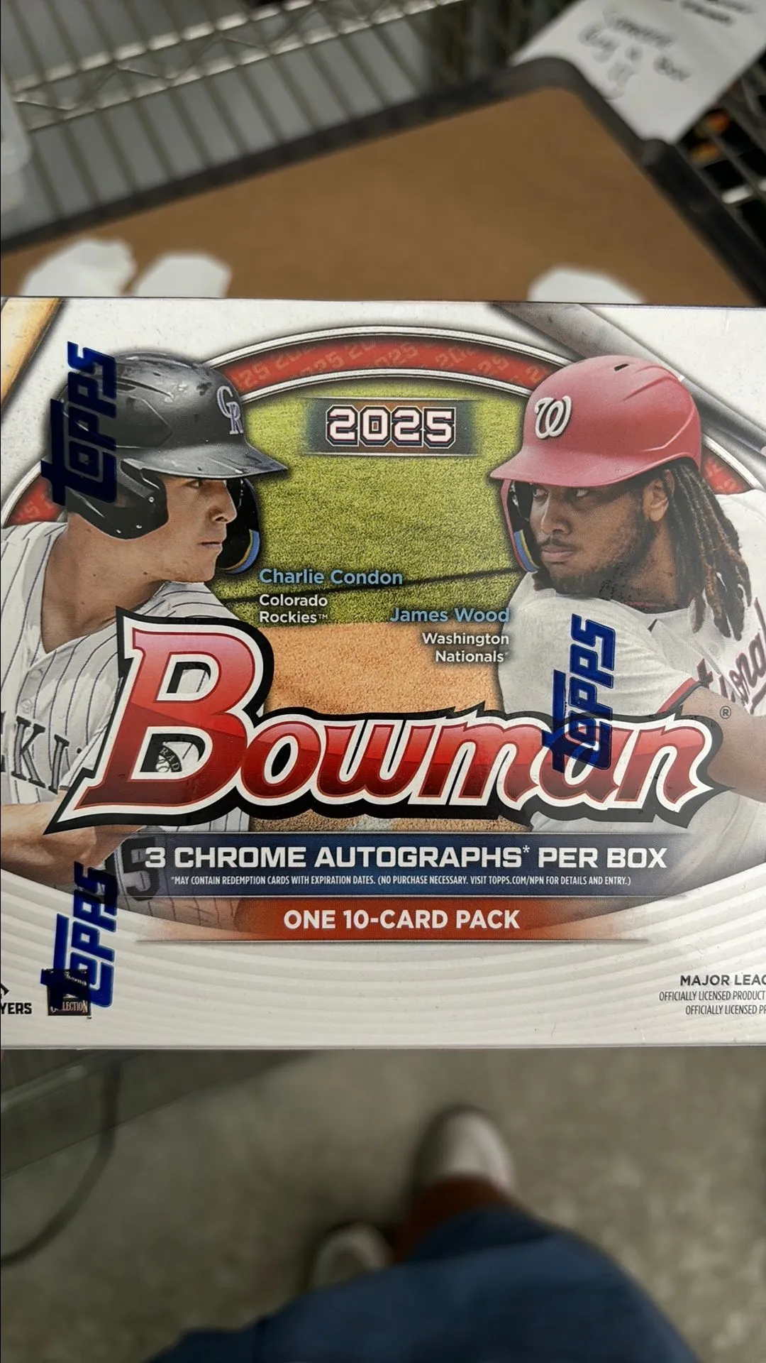 Product image for 2025 BOWMAN DELIGHT!!!