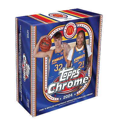 Product image for 2024 Topps Chrome McDonald's All American Basketball Monster Box