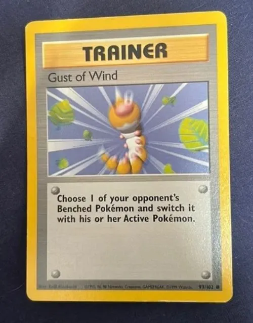 Product image for Gust Of Wind #93 Pokémon card