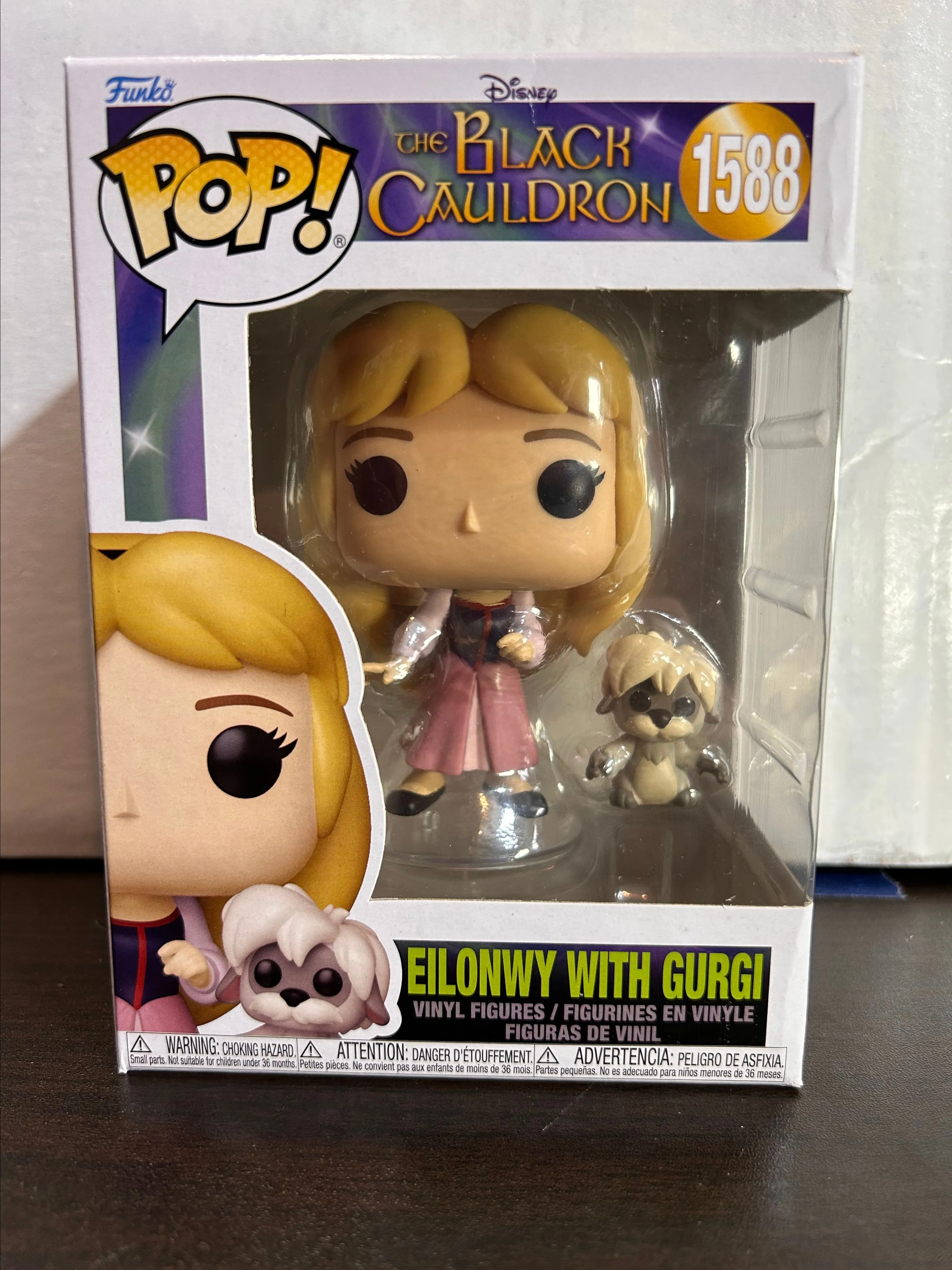 Product image for Eilonwy with Gurgi The Black Cauldron Disney Funko Pop 1588 With Protector