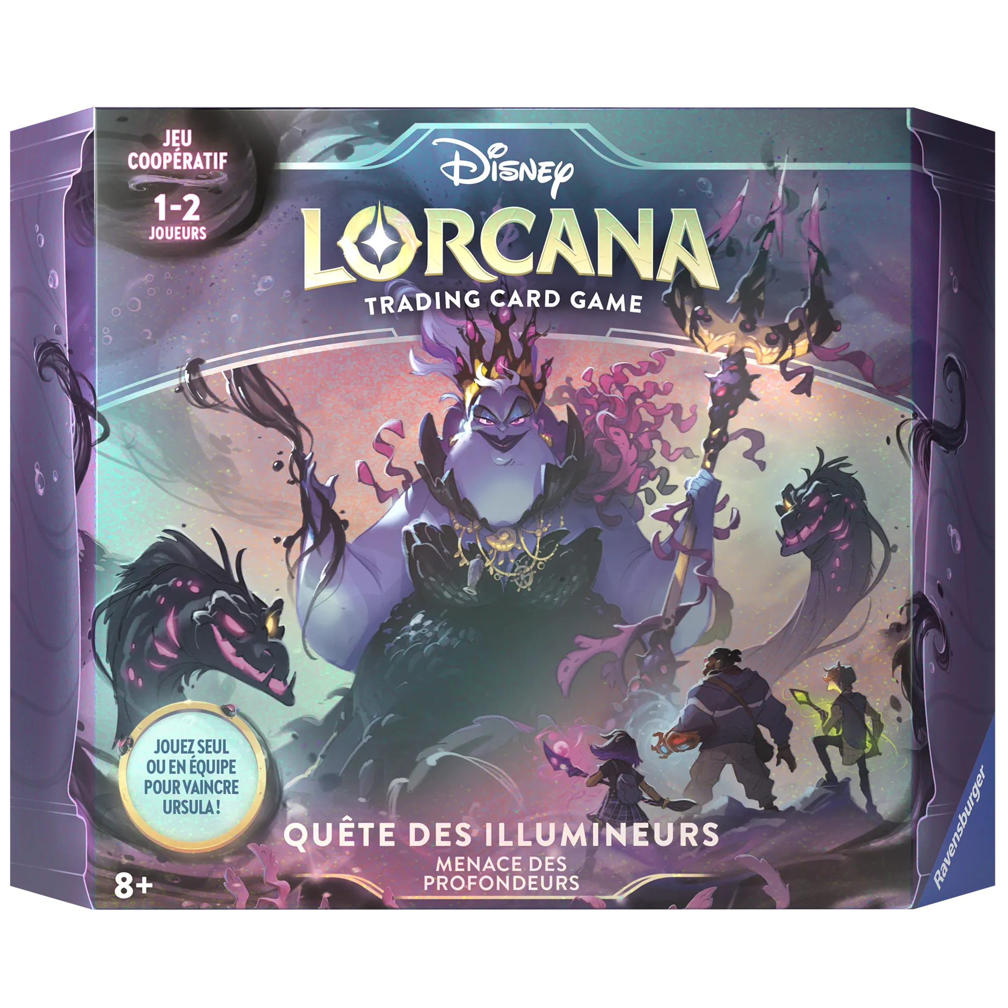 Image du produit pour Quête des Illumineurs : Menace des profondeurs – Disney Lorcana Le Retour d’Ursula