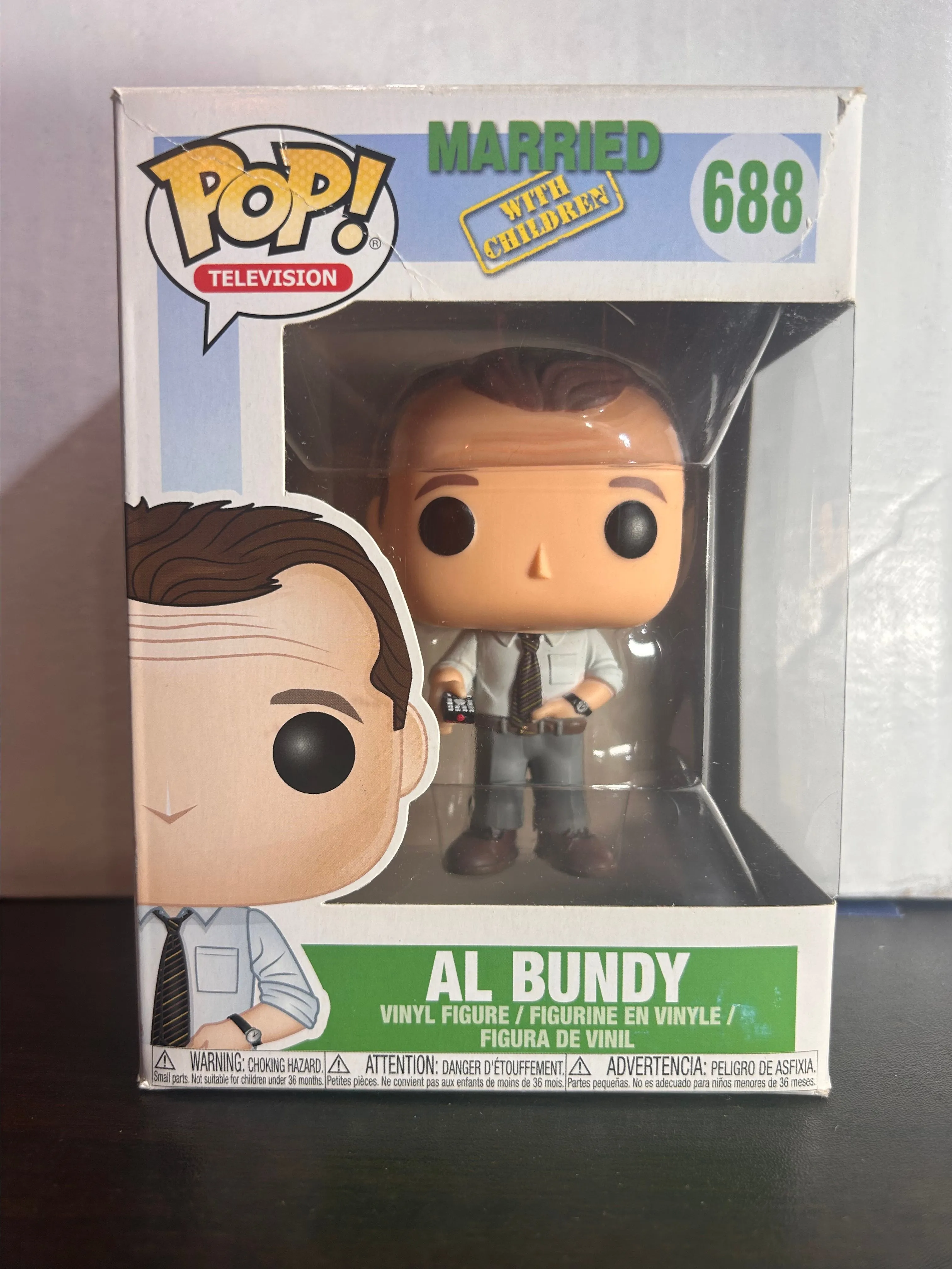 Product image for Al Bundy Married With Children Television Funko Pop 688 With Protector