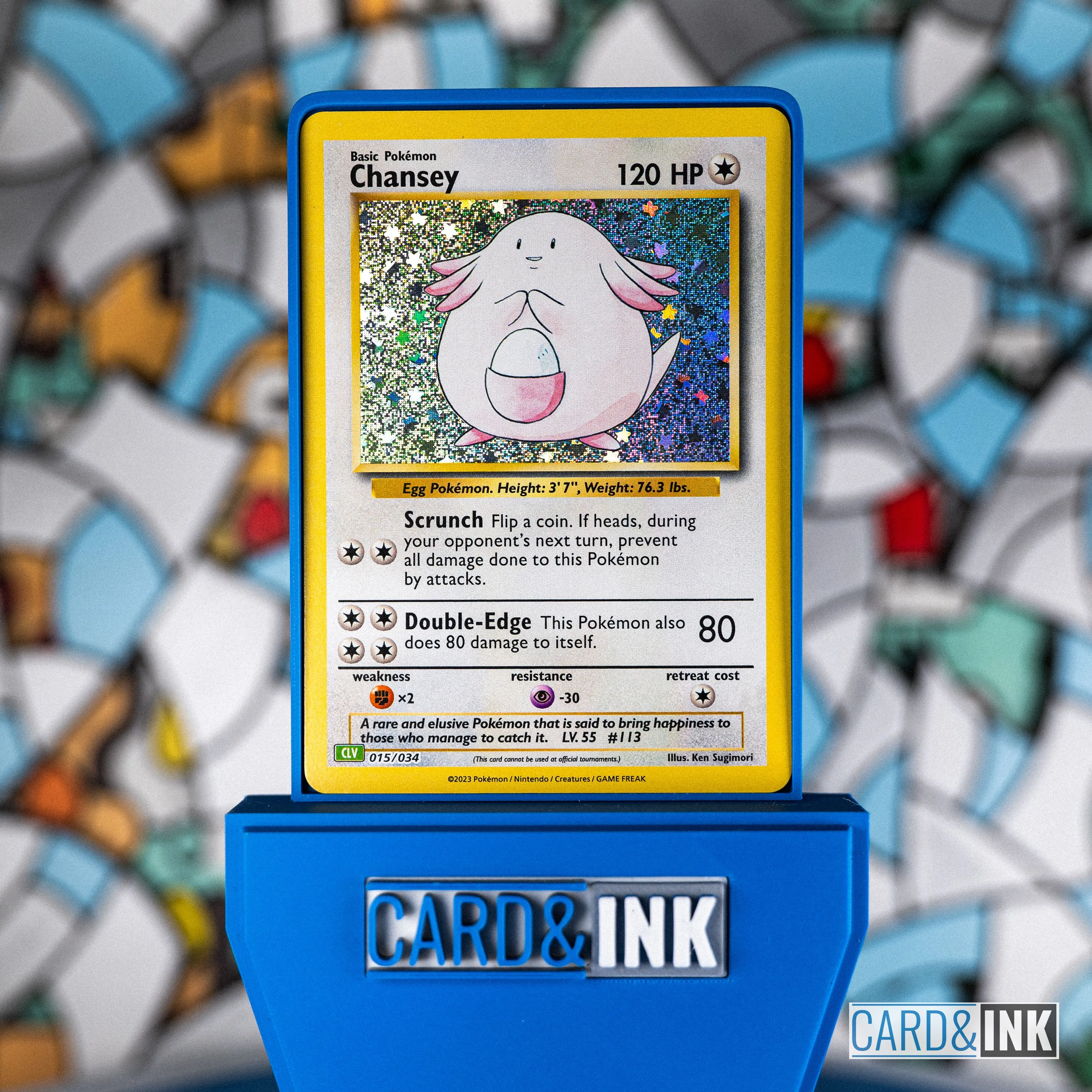 basic chansey pokemon card Pokémon TCG - Chansey - 113/165 - Rare - Holo main image 1