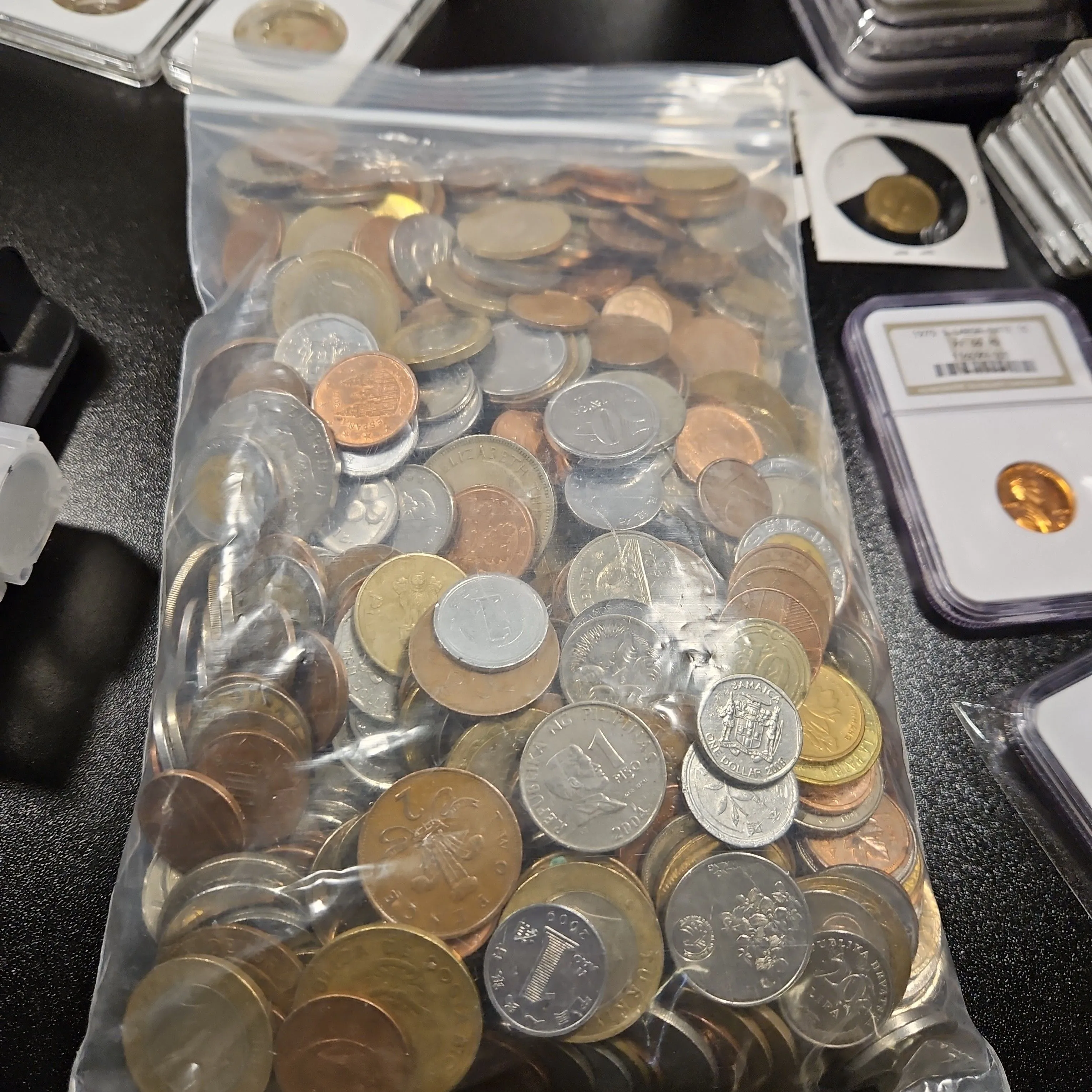 Product image for Over 5 lbs of world 🌎 coins