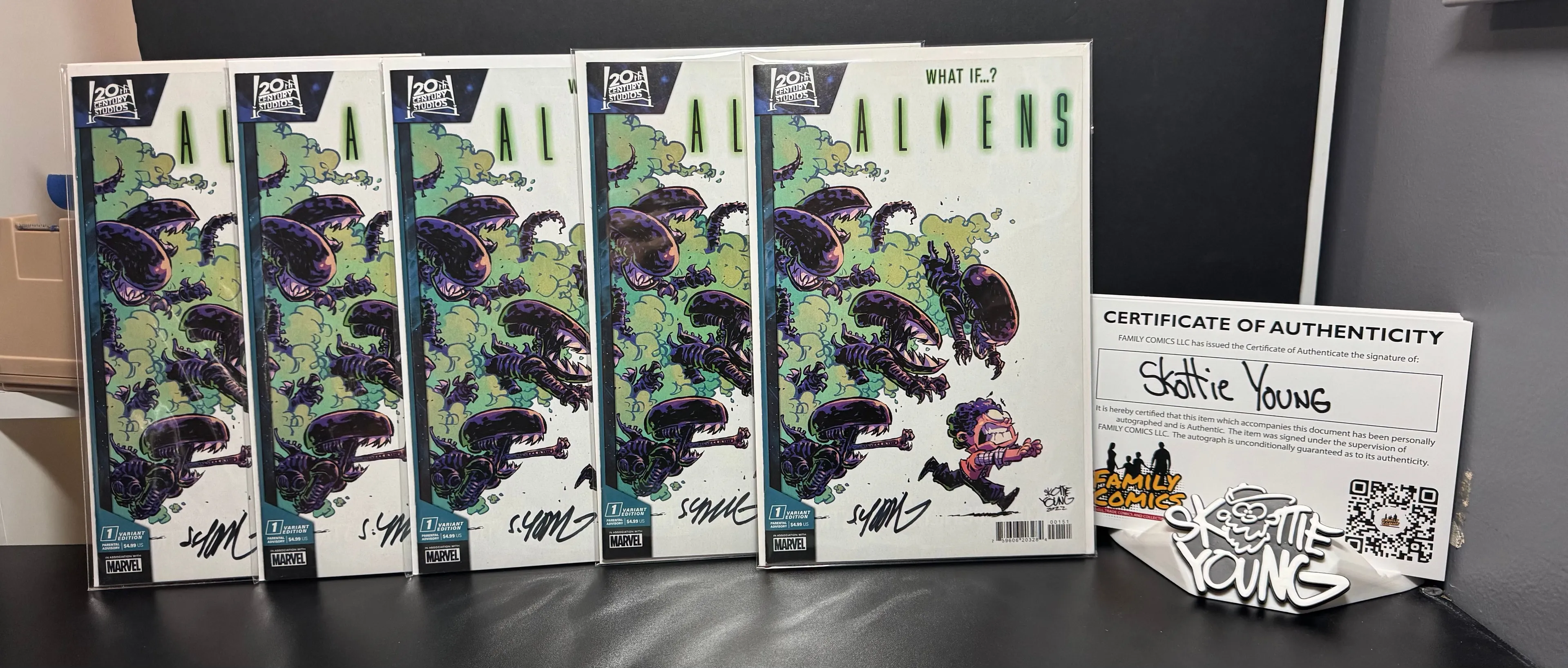 Product image for What if? Aliens, Skottie Young: Signed by Skottie Young