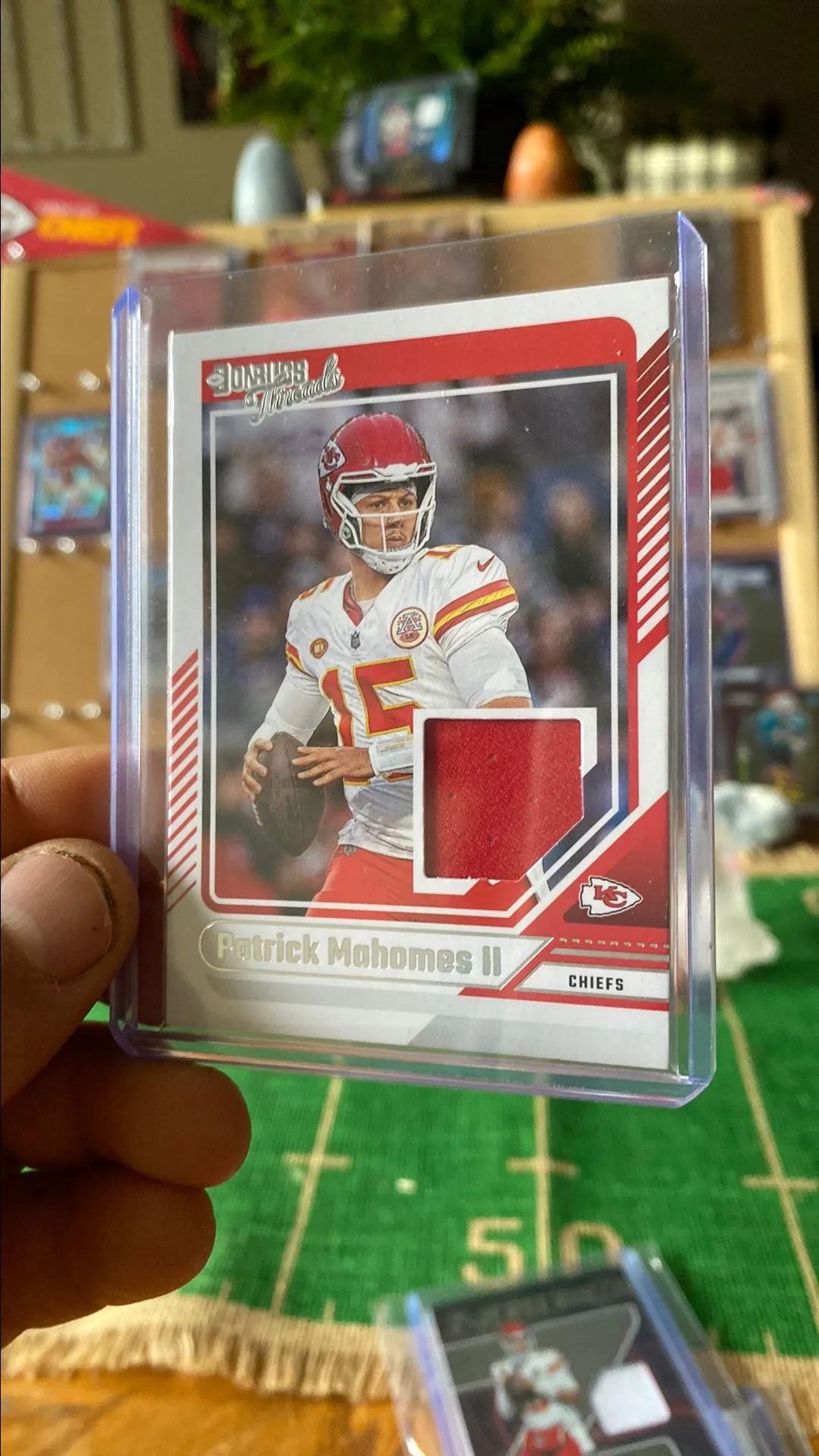 Product image for Patrick Mahomes Donruss Patch