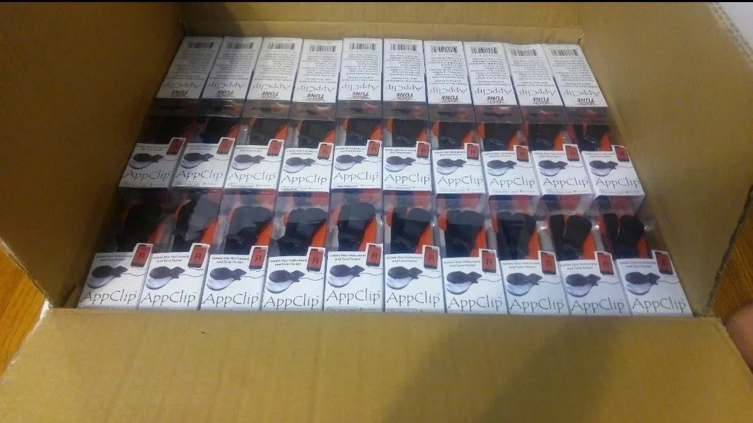 Product image for Lot of 180 - OnBoard Research GoTune - AppClip - Works w/ All Phones WHOLESALE