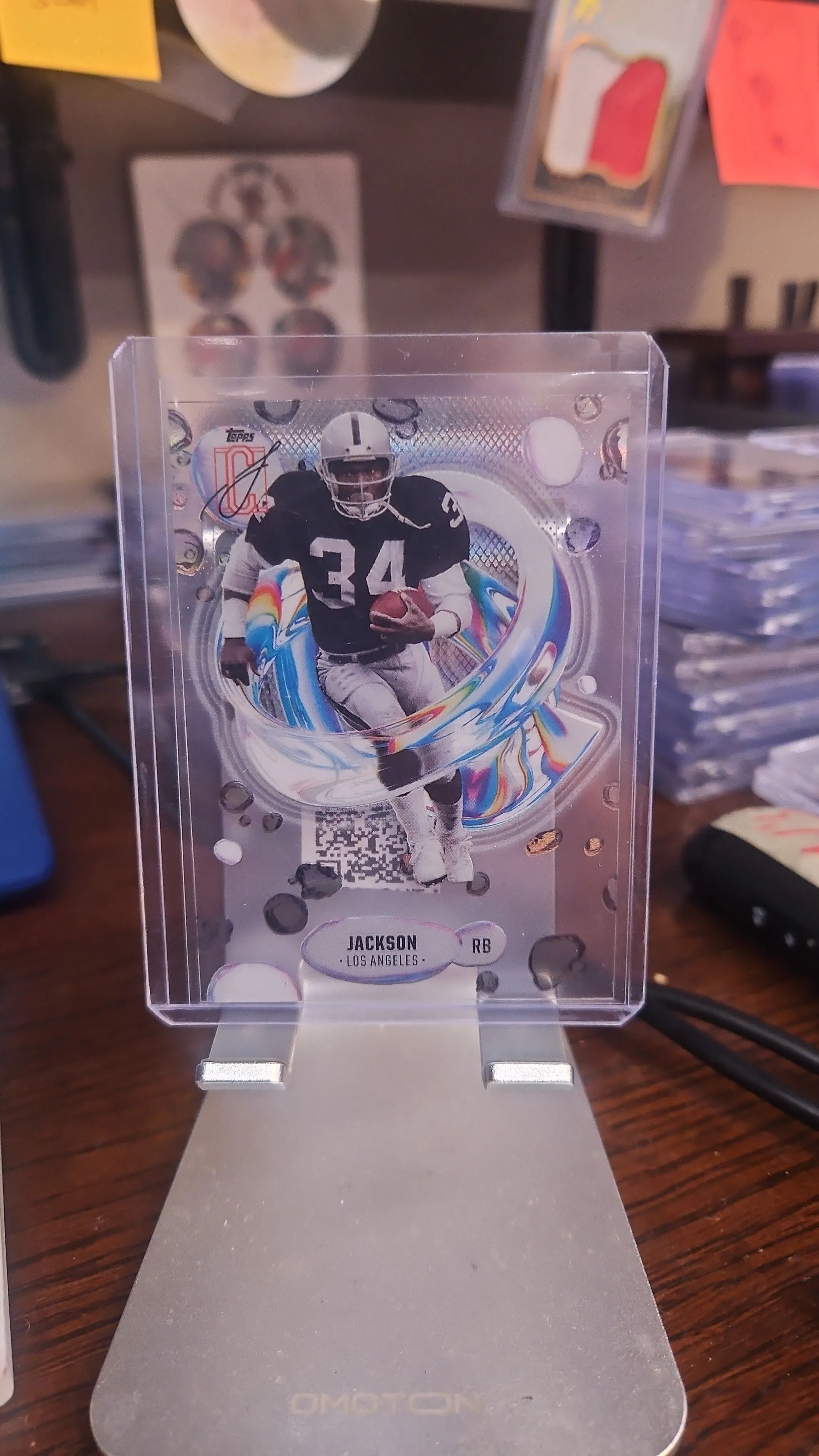 Product image for Bo Jackson.SP...2024 Topps Signature Fluidity...Raiders
