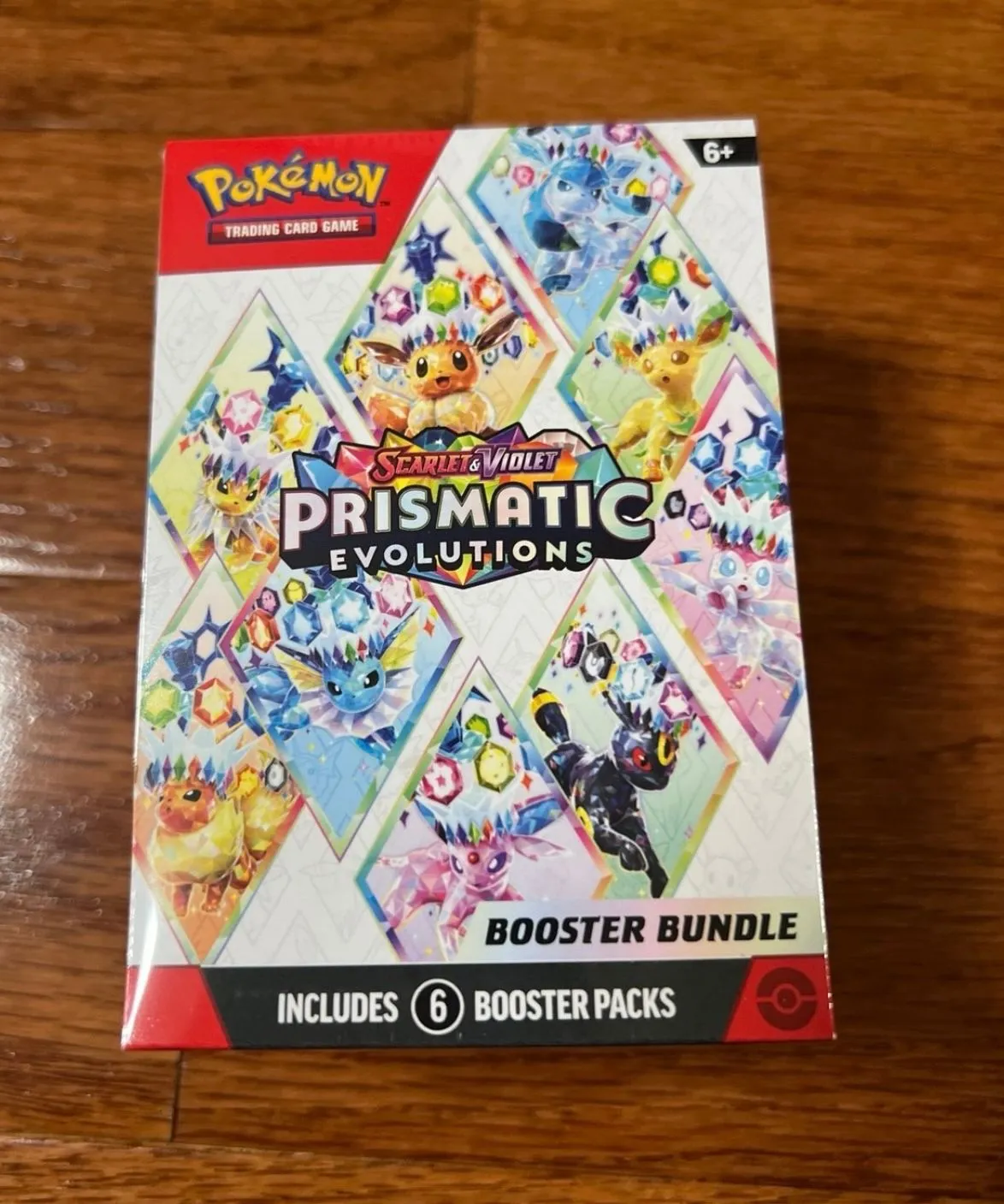 Product image for Pokemon TCG Prismatic Evolutions Booster Bundle