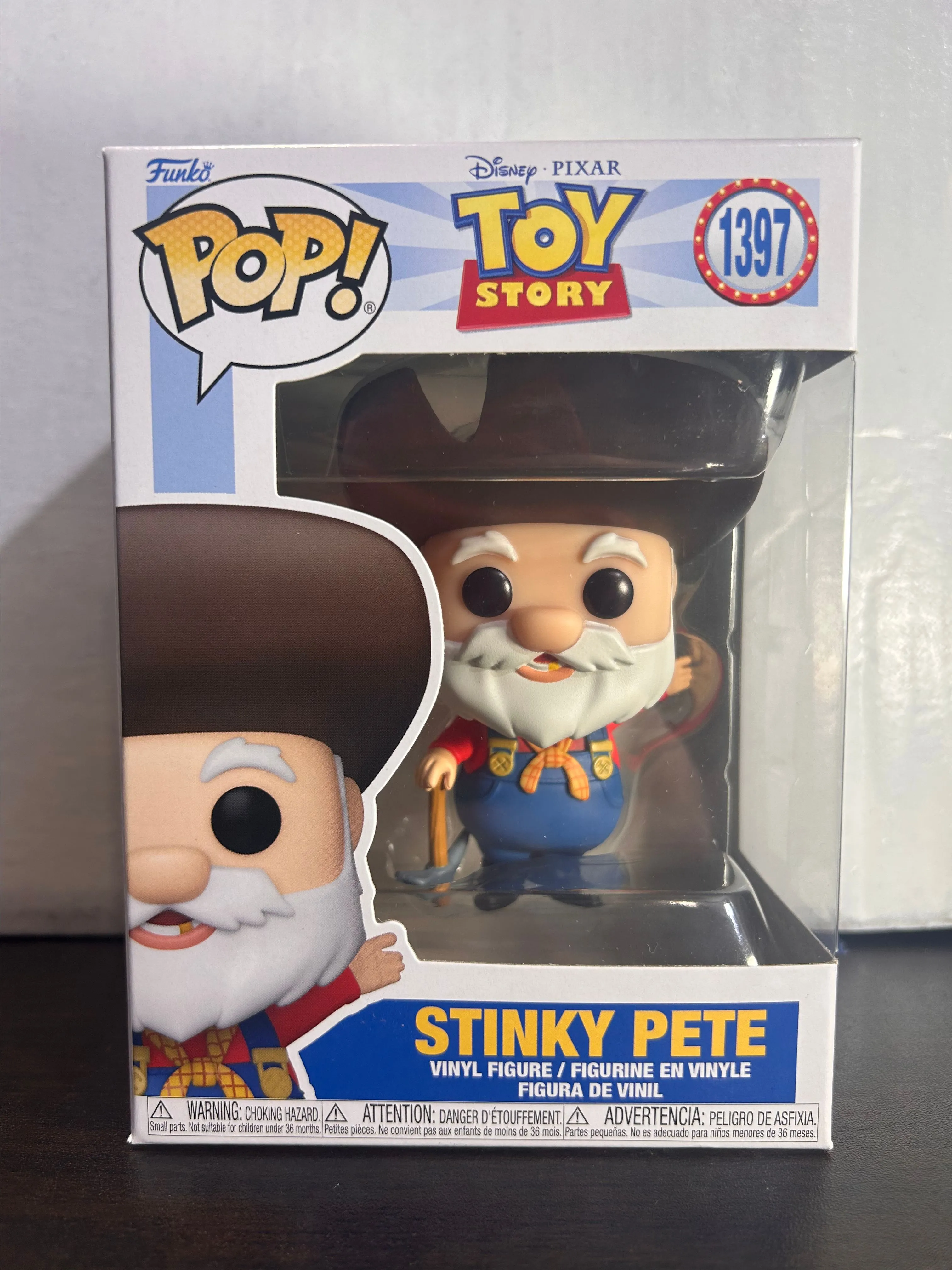Product image for Stinky Pete Toy Story Disney Pixar Funko Pop 1397 With Protector