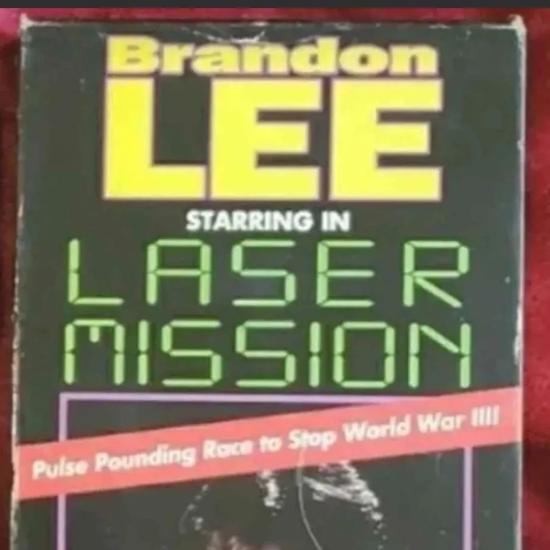 Product image for Vintage "Laser Mission" VHS